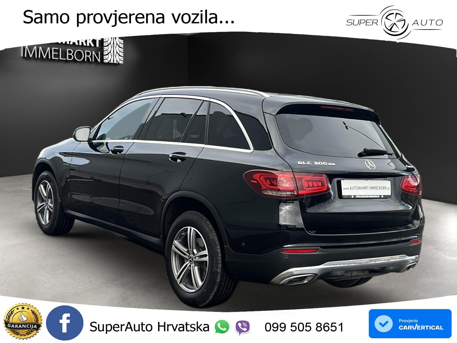 Mercedes GLC 300de (306 KS) 4MATIC 9G-TRONIC LED+GR SJED+ACC