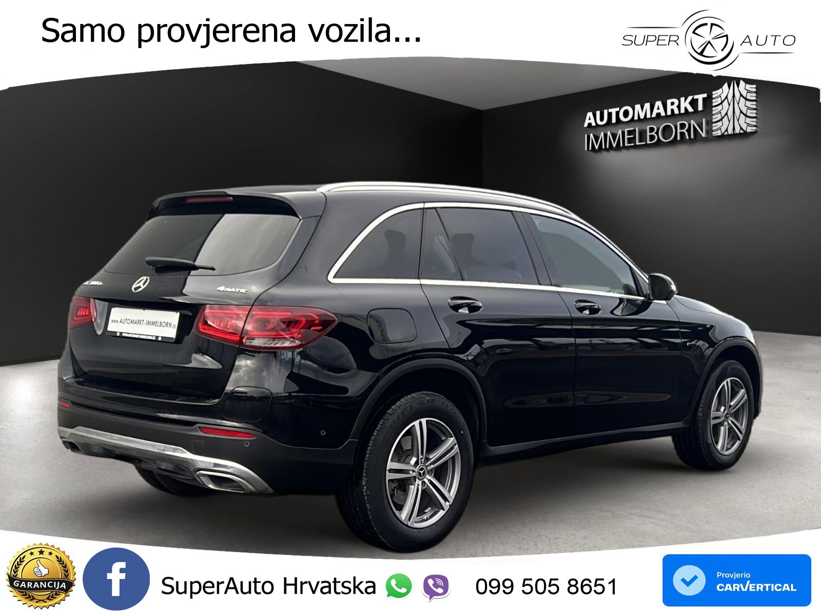 Mercedes GLC 300de (306 KS) 4MATIC 9G-TRONIC LED+GR SJED+ACC