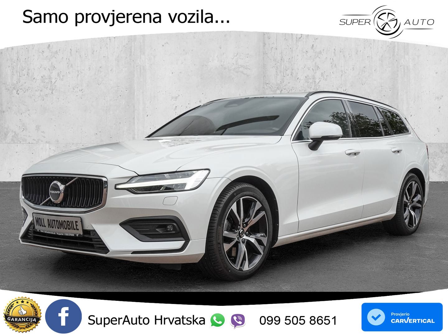 Volvo V60 2.0 B3 DCT LED+GR SJED+ACC