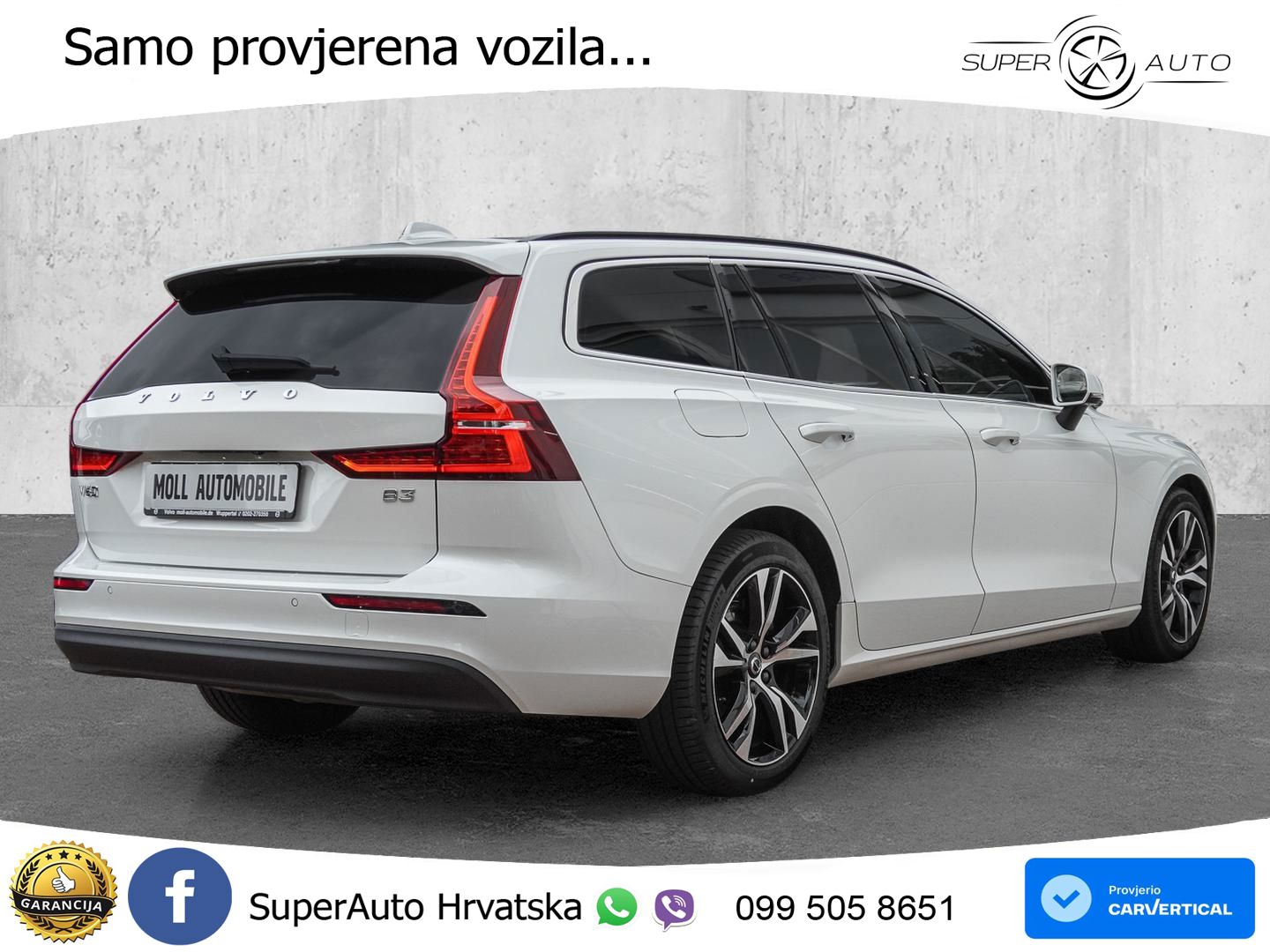 Volvo V60 2.0 B3 DCT LED+GR SJED+ACC