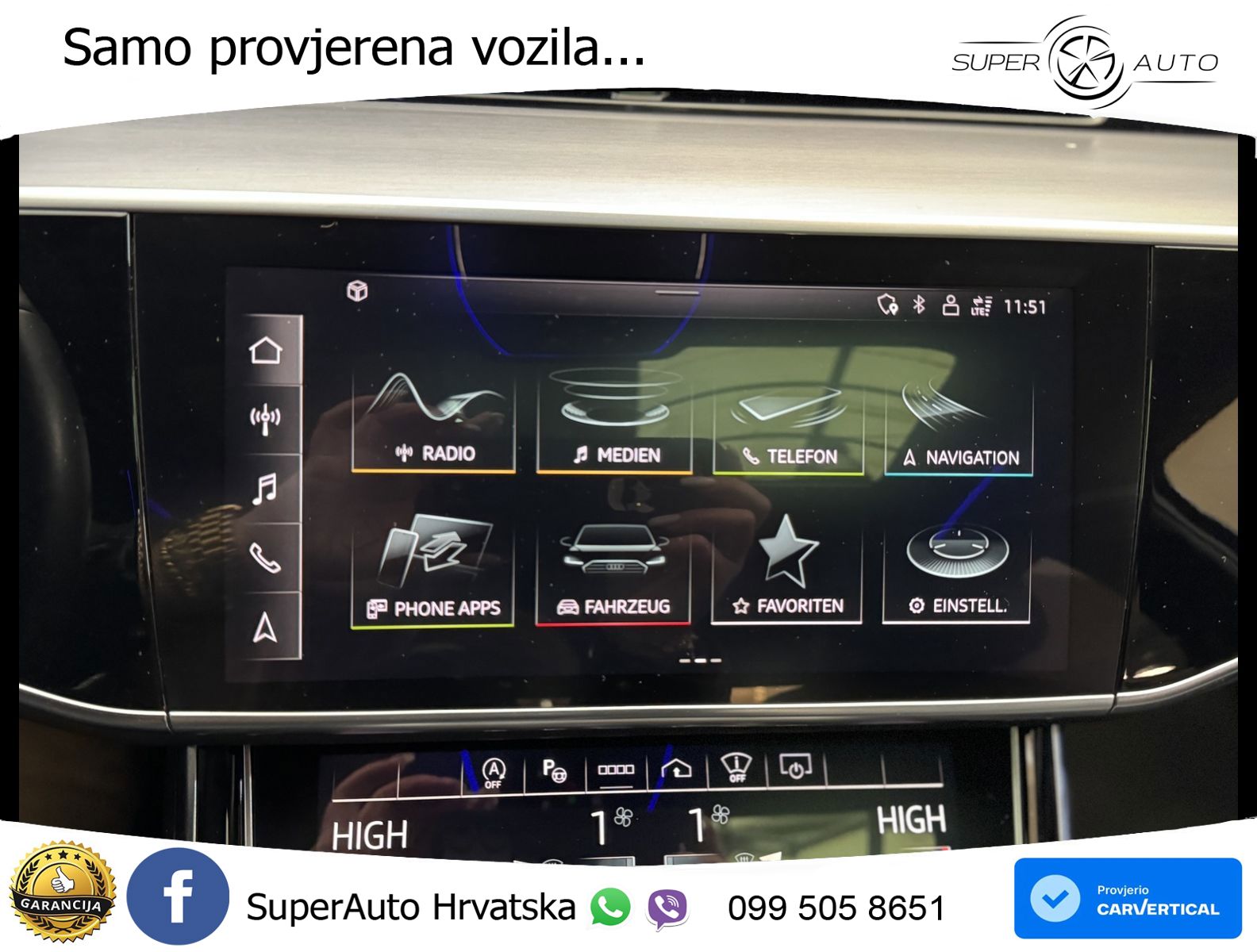 Audi A6 55 TFSI V6 (340 KS) quattro S tronic S line LED+GR SJED+ACC