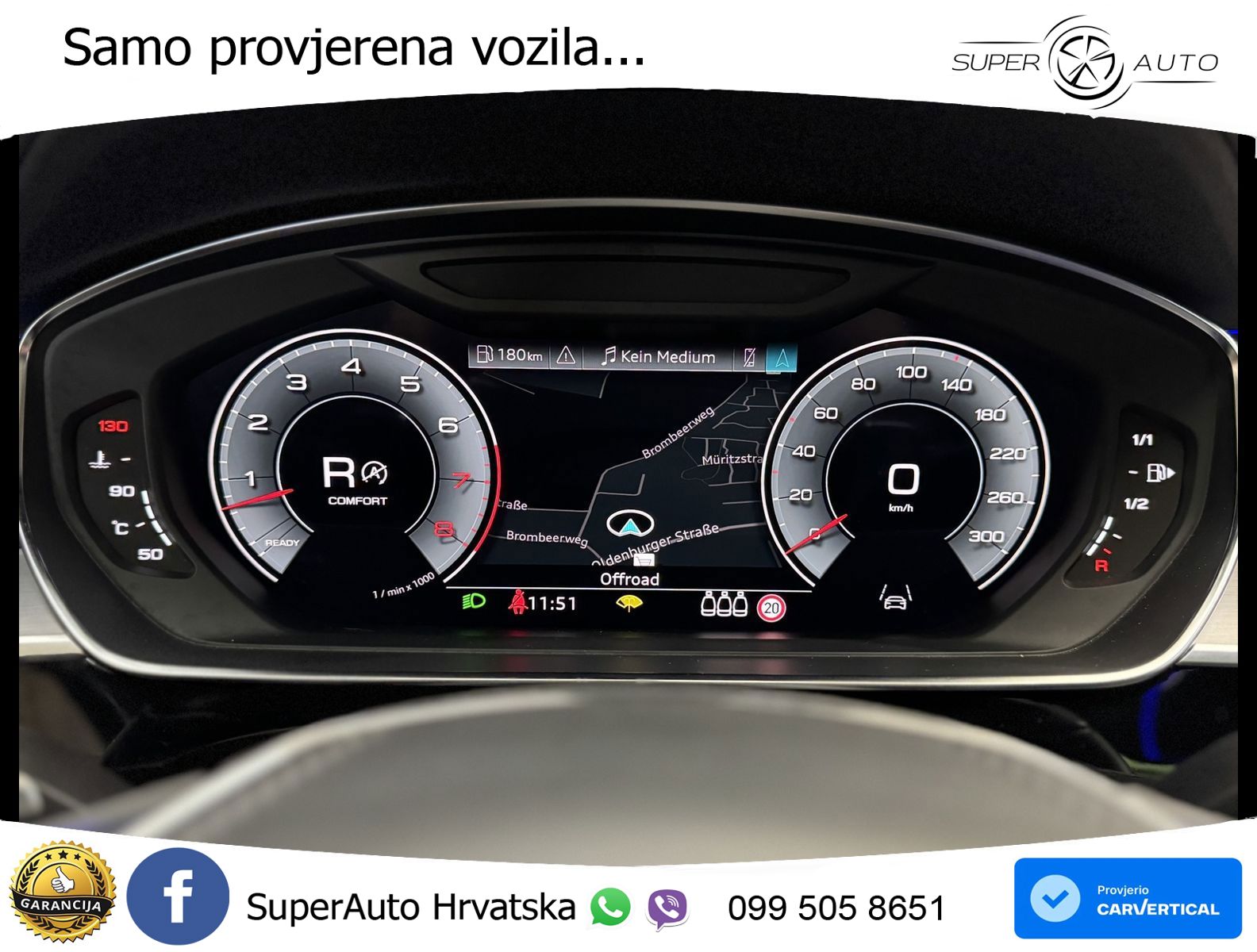Audi A6 55 TFSI V6 (340 KS) quattro S tronic S line LED+GR SJED+ACC