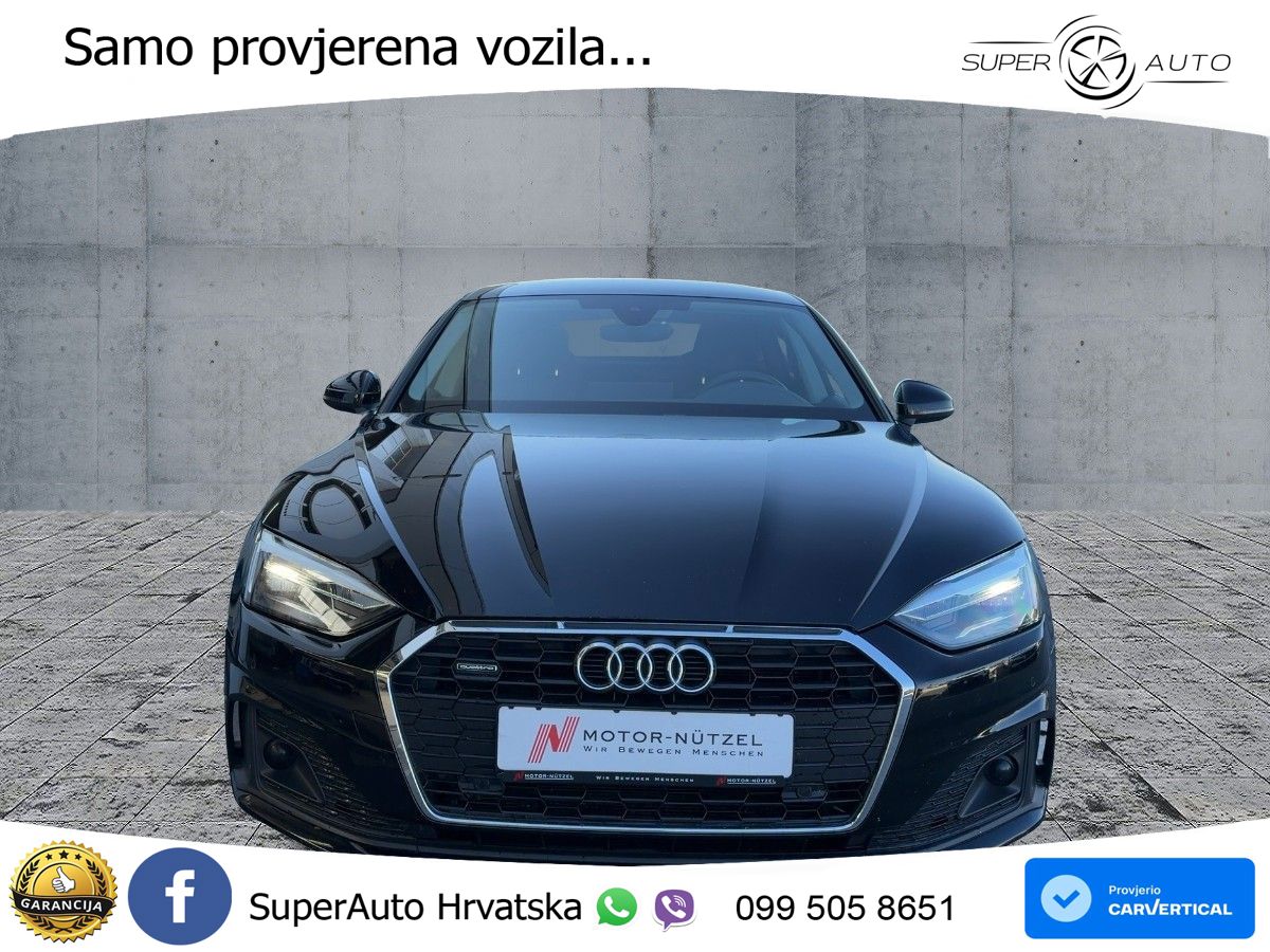 Audi A5 Sportback 40 TDI (204 KS) quattro S tronic LED+GR SJED+ACC