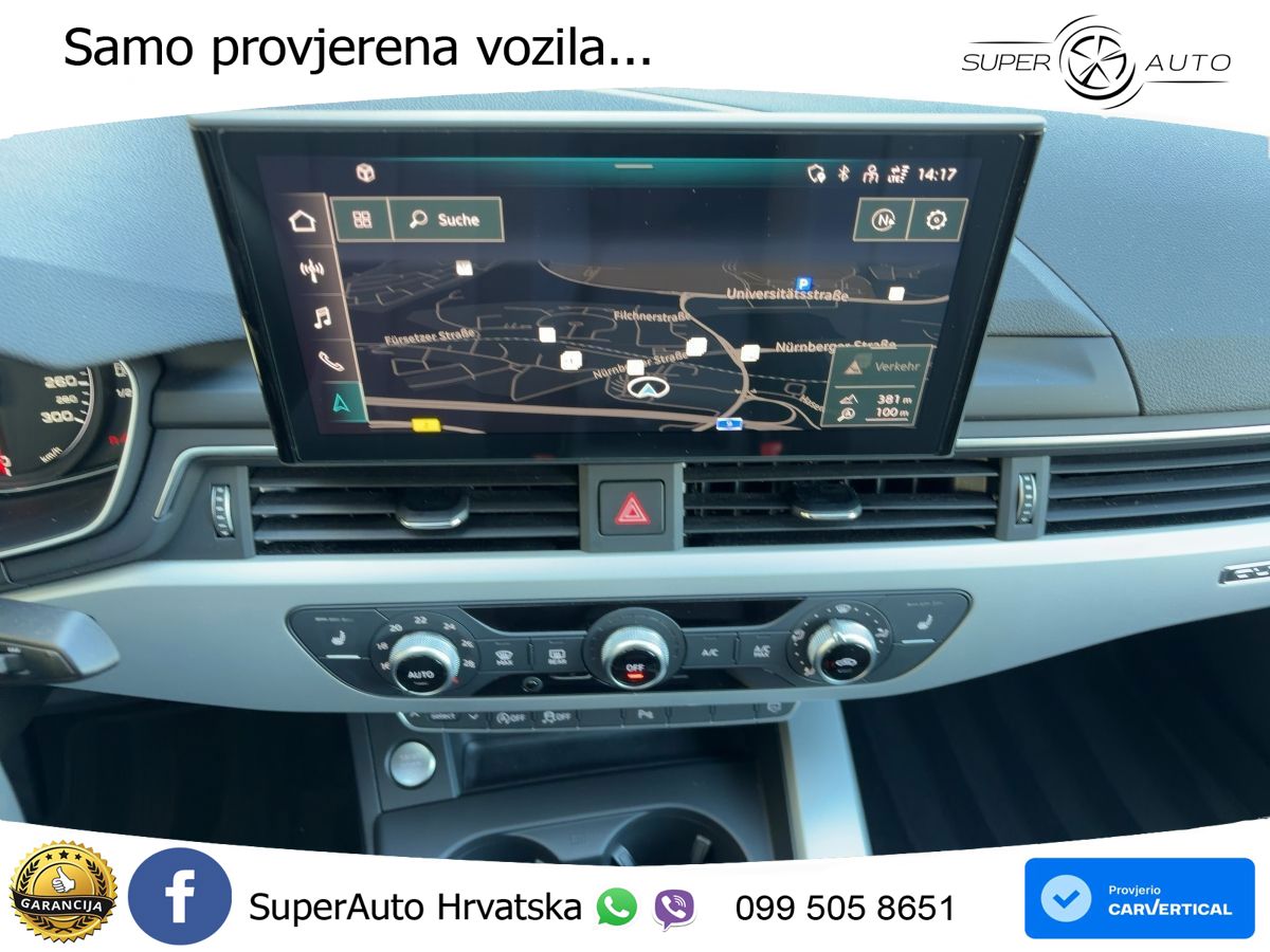 Audi A5 Sportback 40 TDI (204 KS) quattro S tronic LED+GR SJED+ACC