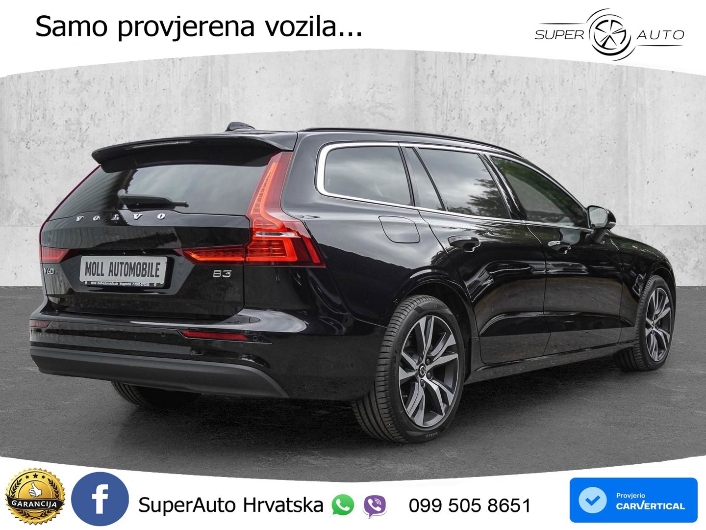 Volvo V60 2.0 B3 DCT LED+GR SJED+ACC