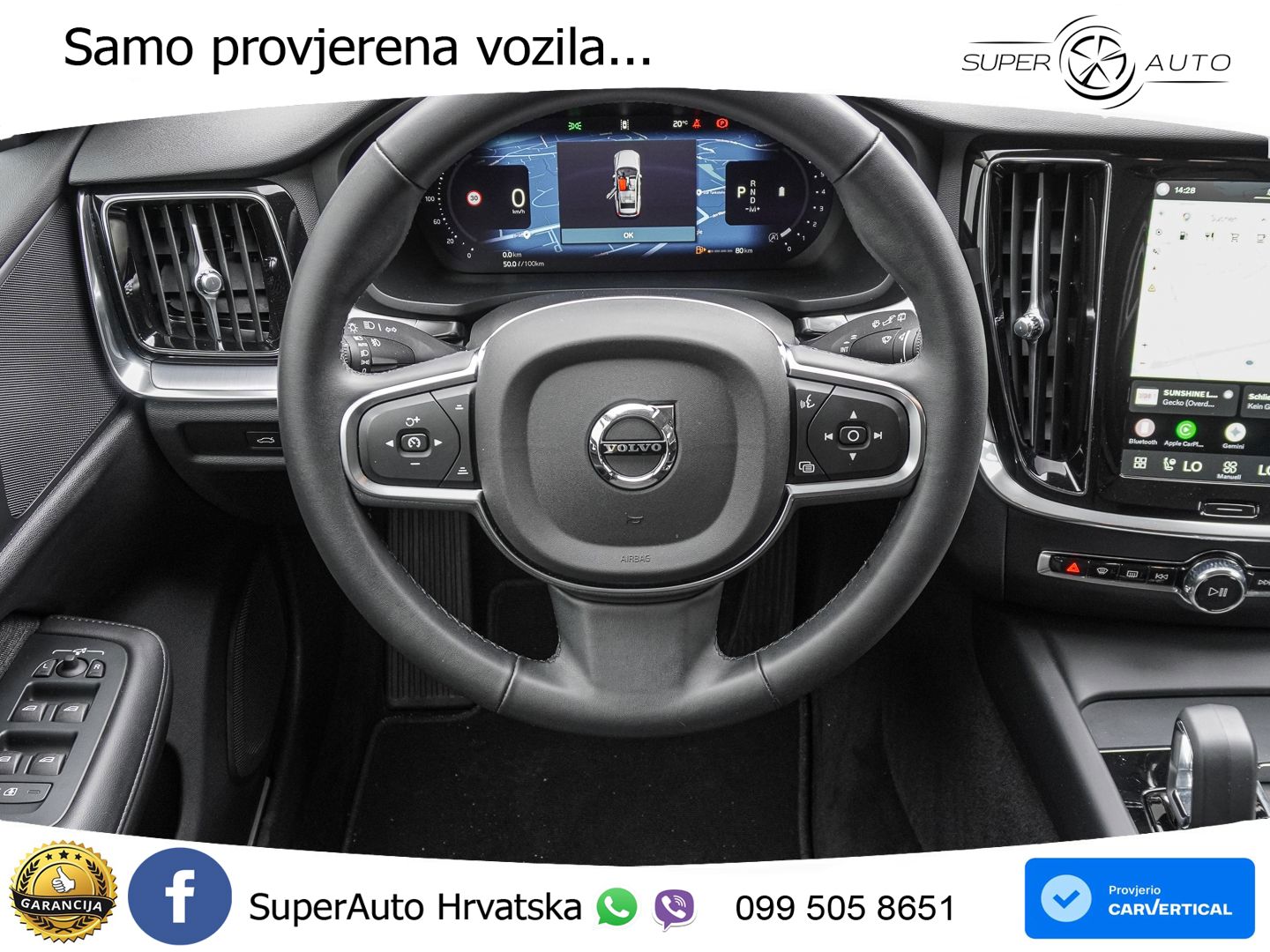 Volvo V60 2.0 B3 DCT LED+GR SJED+ACC