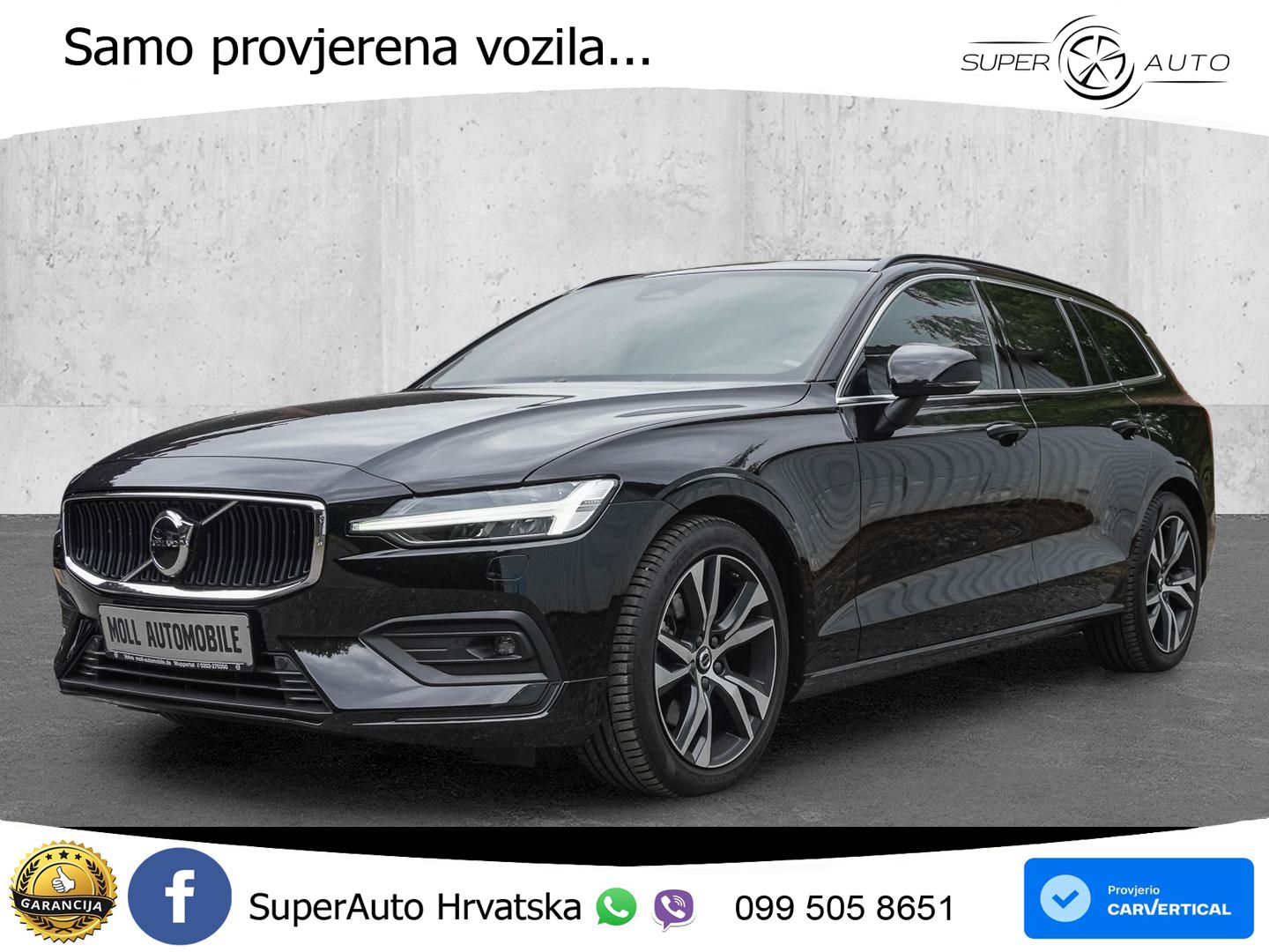 Volvo V60 2.0 B3 DCT LED+GR SJED+ACC