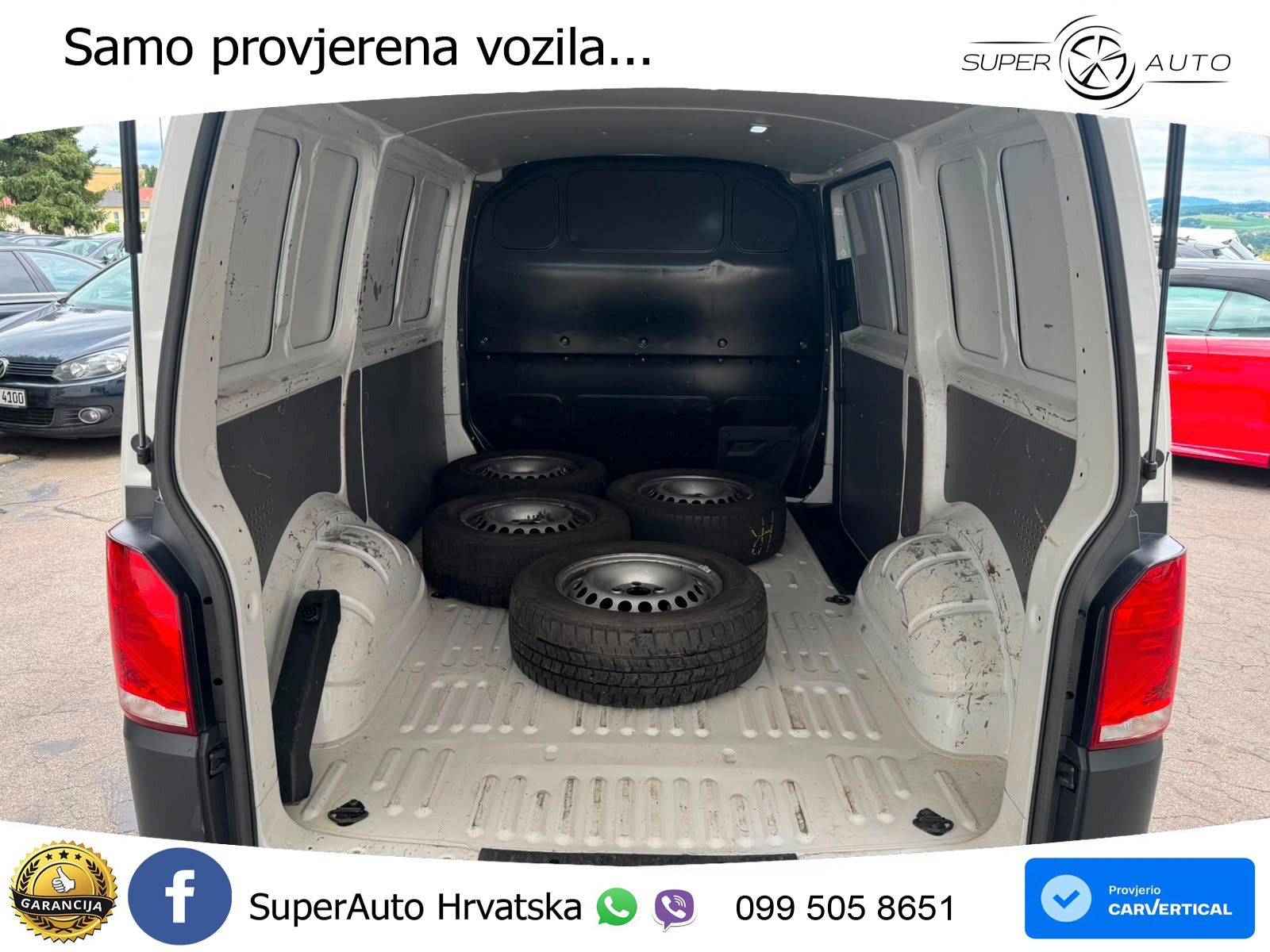 Volkswagen T6.1 Transporter 2.0TDI L1H1 KLIMA BT PDC 150 KS