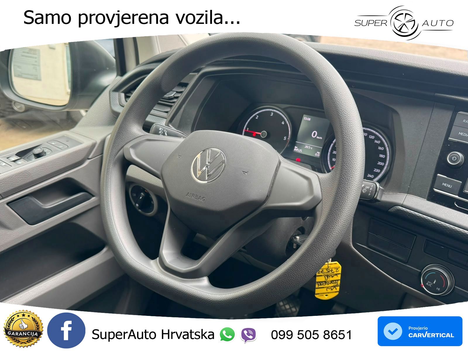 Volkswagen T6.1 Transporter 2.0TDI L1H1 KLIMA BT PDC 150 KS