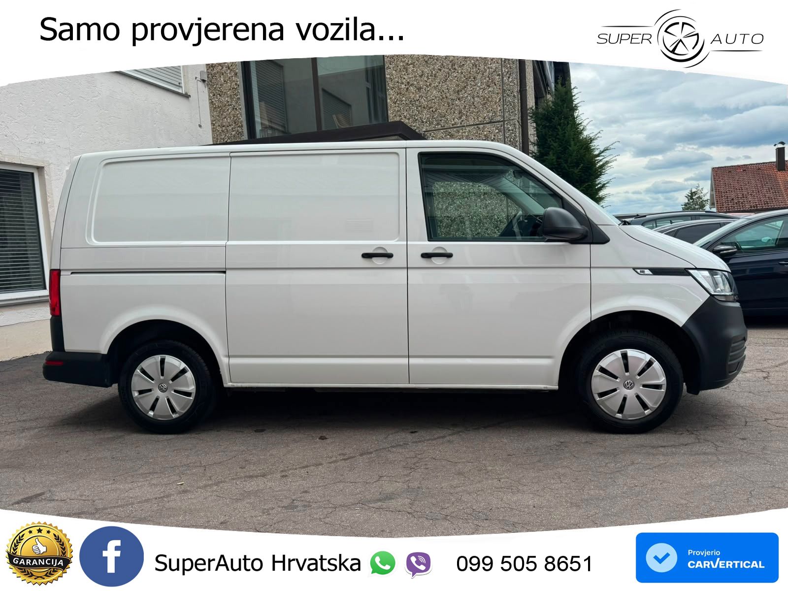Volkswagen T6.1 Transporter 2.0TDI L1H1 KLIMA BT PDC 150 KS