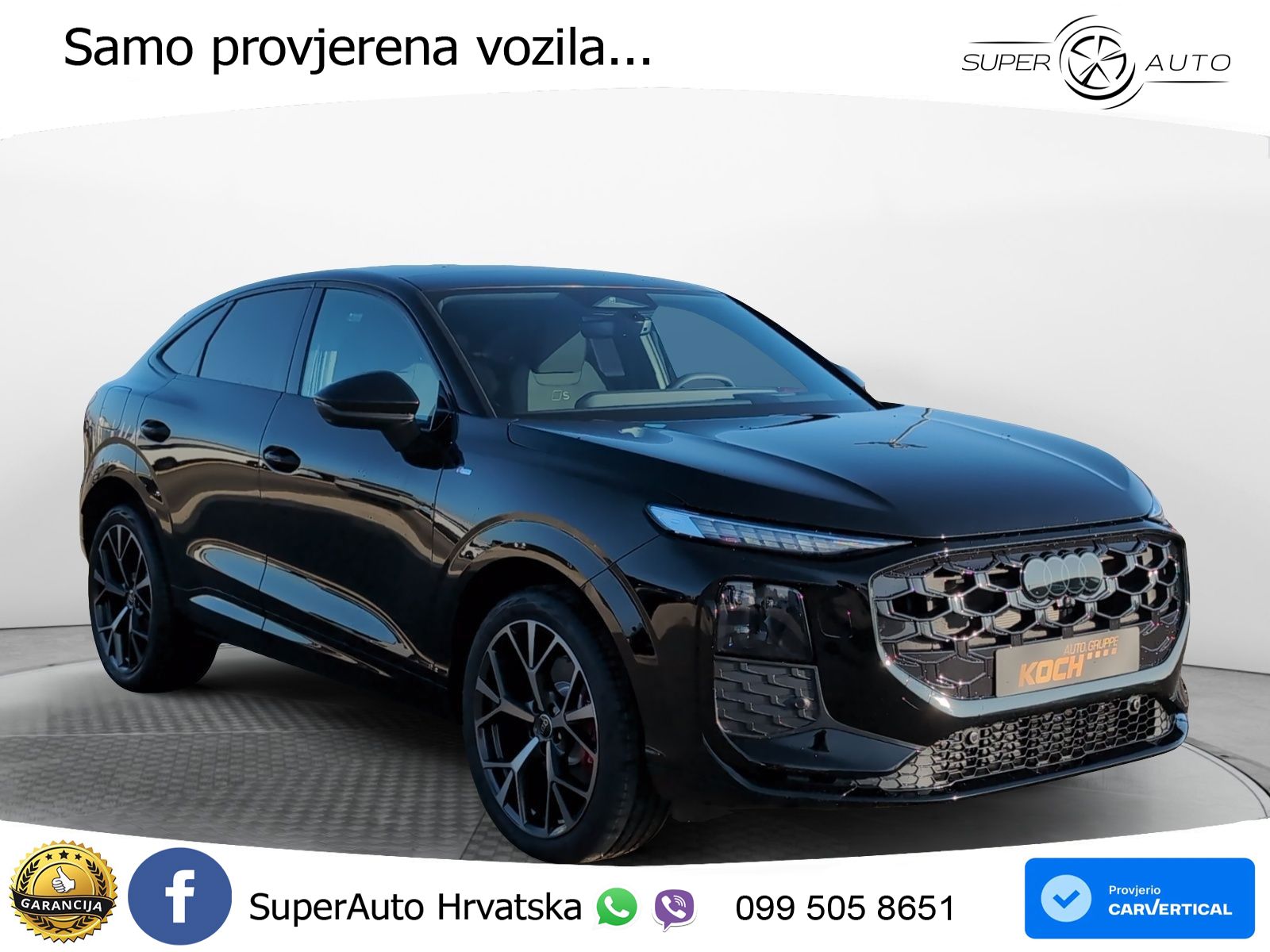 Audi Q3 III Sportback 2.0 TFSI (265 KS) quattro S tronic S line LED+GR SJED+ACC