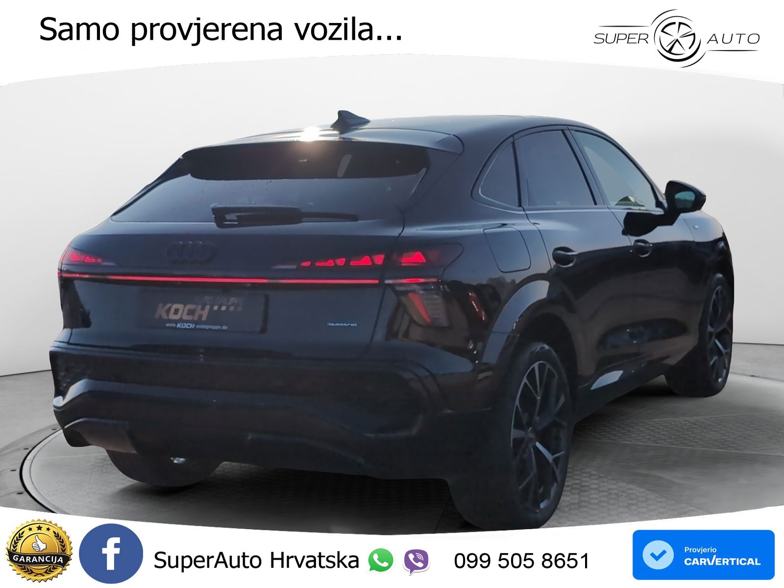 Audi Q3 III Sportback 2.0 TFSI (265 KS) quattro S tronic S line LED+GR SJED+ACC