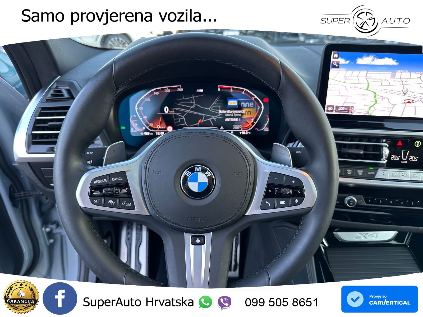 BMW X4 30d (286 KS) xDrive Steptronic M Sport LED+GR SJED+ACC