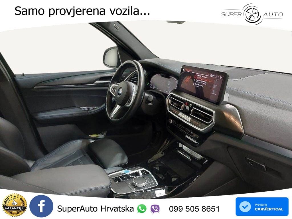 BMW iX3 80 kWh (286 KS) M Sport ACC+HEAD+GR SJED+360+PANO