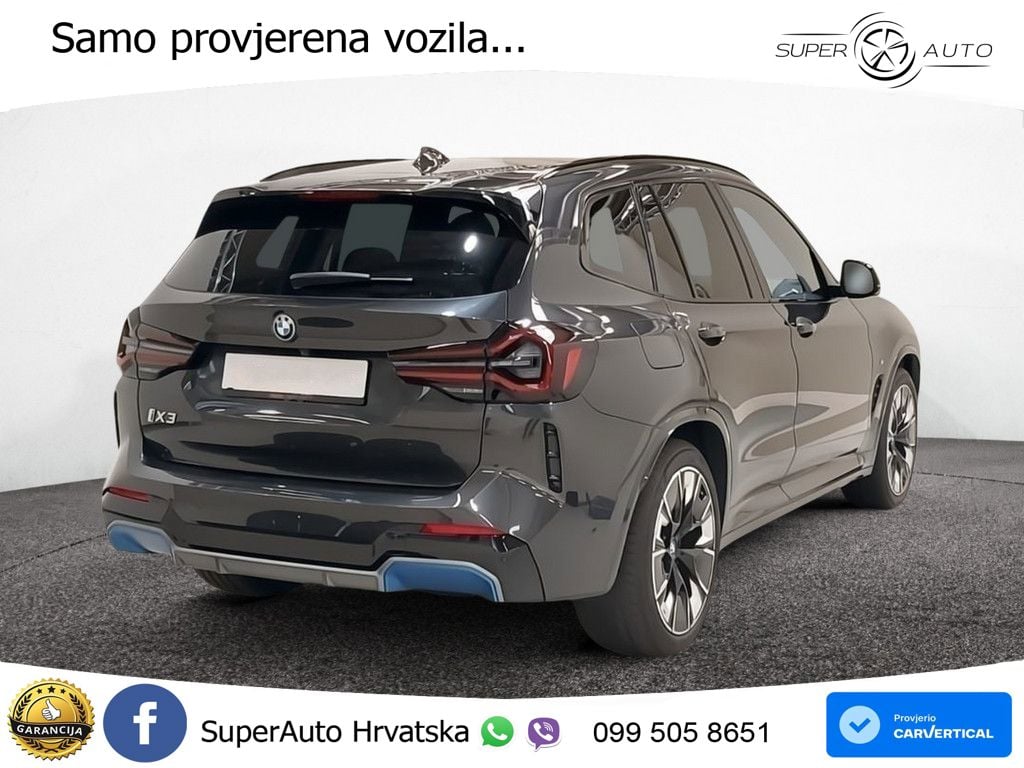 BMW iX3 80 kWh (286 KS) M Sport ACC+HEAD+GR SJED+360+PANO