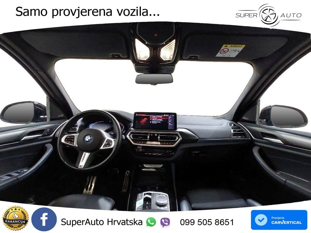 BMW iX3 80 kWh (286 KS) M Sport ACC+HEAD+GR SJED+360+PANO