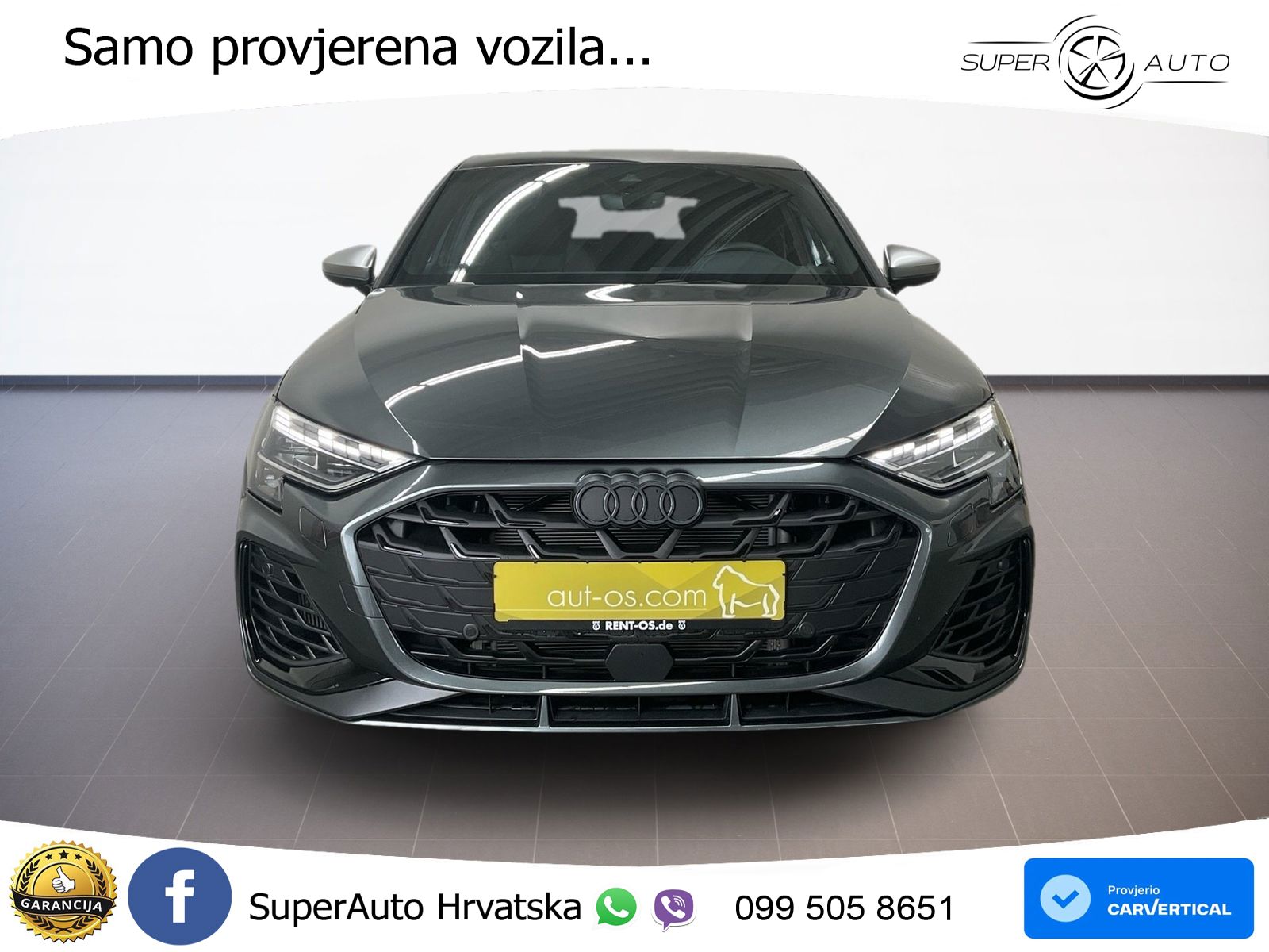 Audi S3 2.0 TFSI (333 KS) quattro S tronic MATRIX+GR SJED+KAM