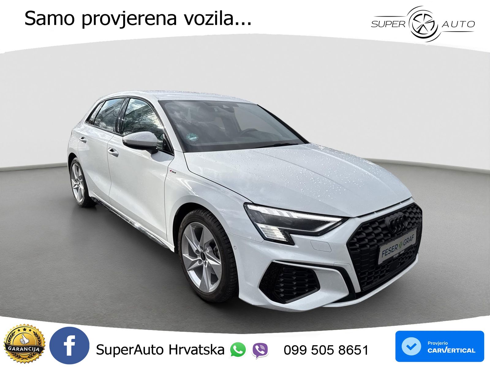 Audi A3 35 TFSI (150 KS) S line MATRIX+GR SJED+KAM