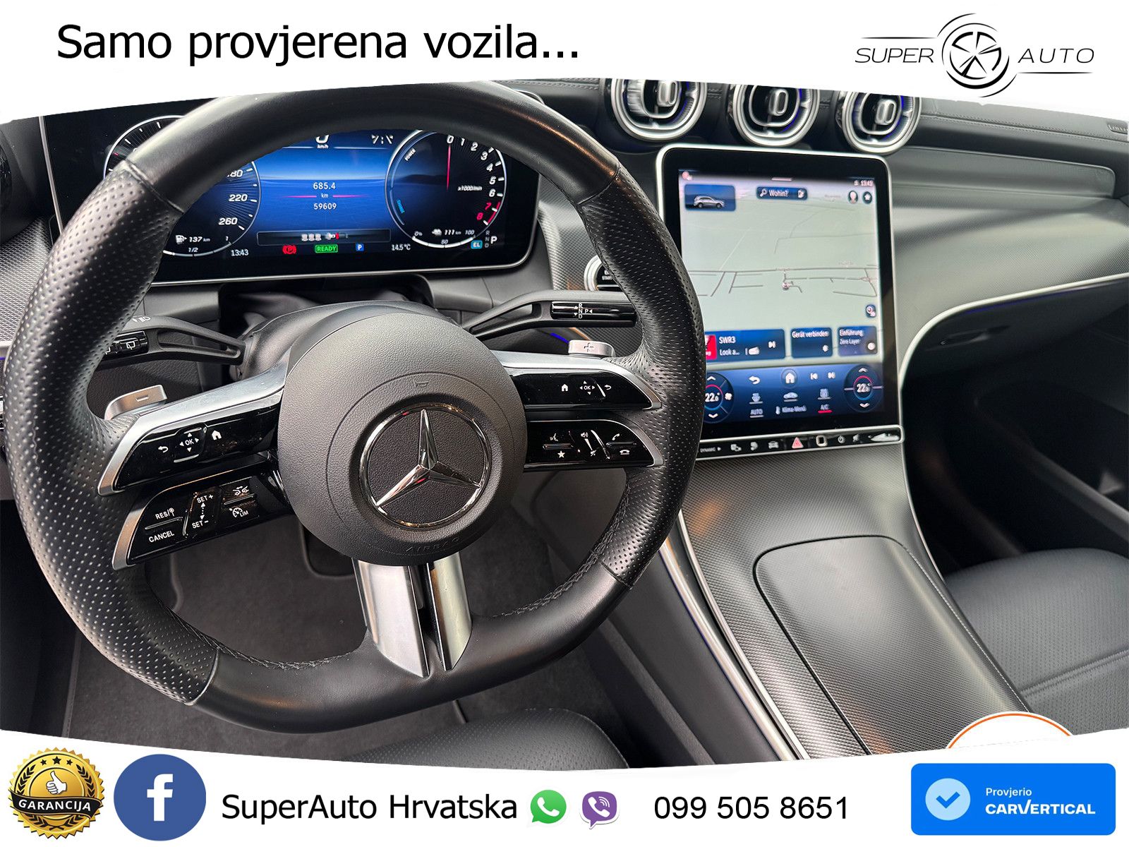 Mercedes GLC 300e (313 KS) 4MATIC 9G-TRONIC AMG ZRAČNI+ACC+GR SJED+360
