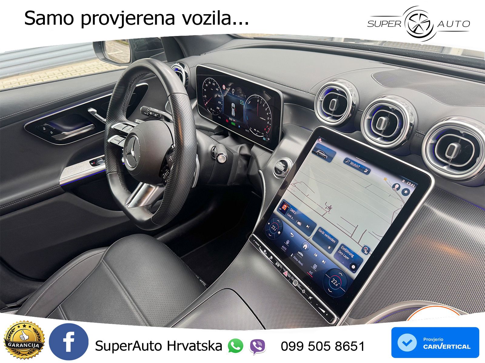 Mercedes GLC 300e (313 KS) 4MATIC 9G-TRONIC AMG ZRAČNI+ACC+GR SJED+360