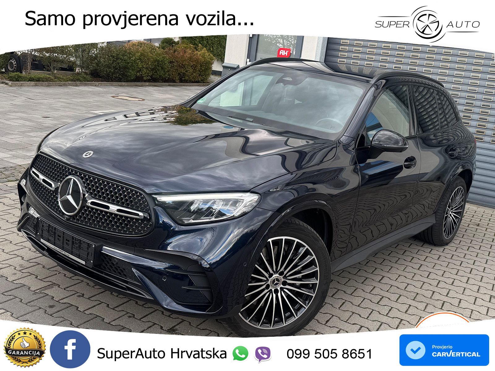 Mercedes GLC 300e (313 KS) 4MATIC 9G-TRONIC AMG ZRAČNI+ACC+GR SJED+360