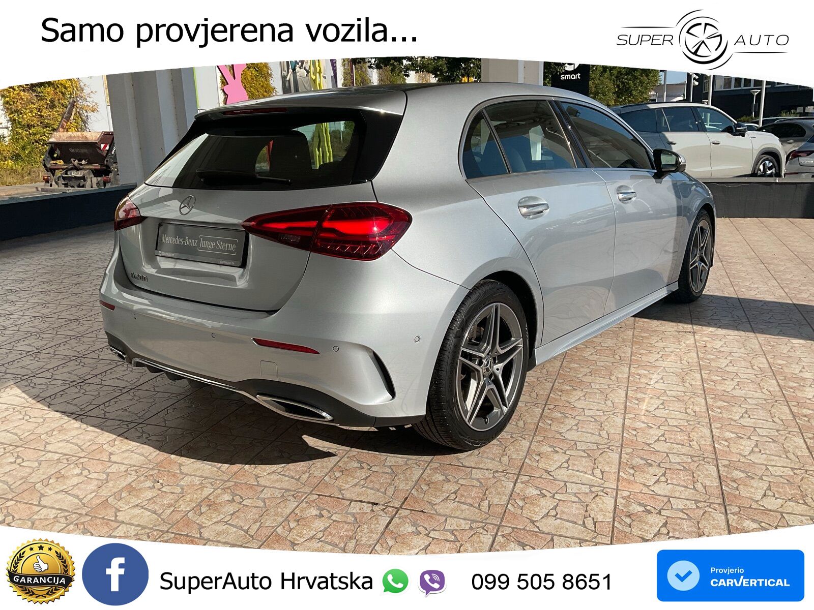 Mercedes-Benz A 200 7G-DCT AMG LED+GR SJED+ACC