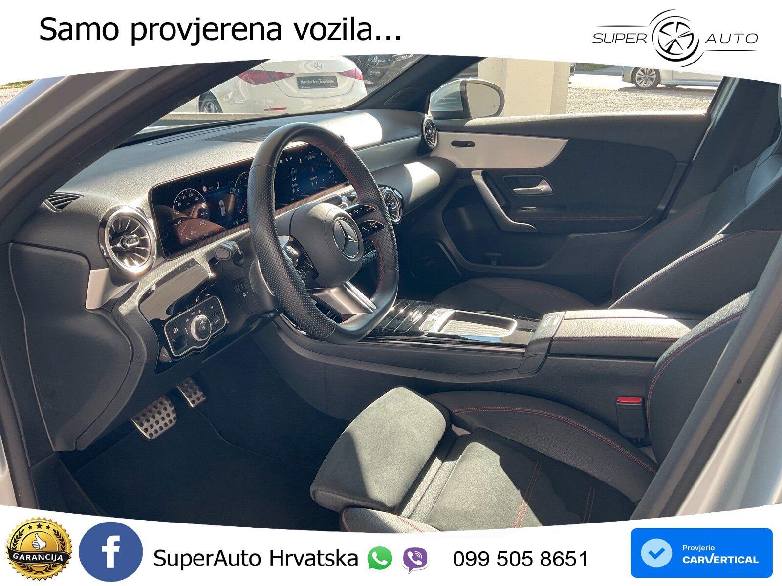 Mercedes-Benz A 200 7G-DCT AMG LED+GR SJED+ACC