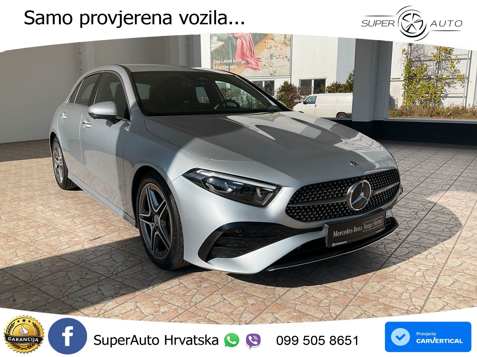 Mercedes-Benz A 200 7G-DCT AMG LED+GR SJED+ACC