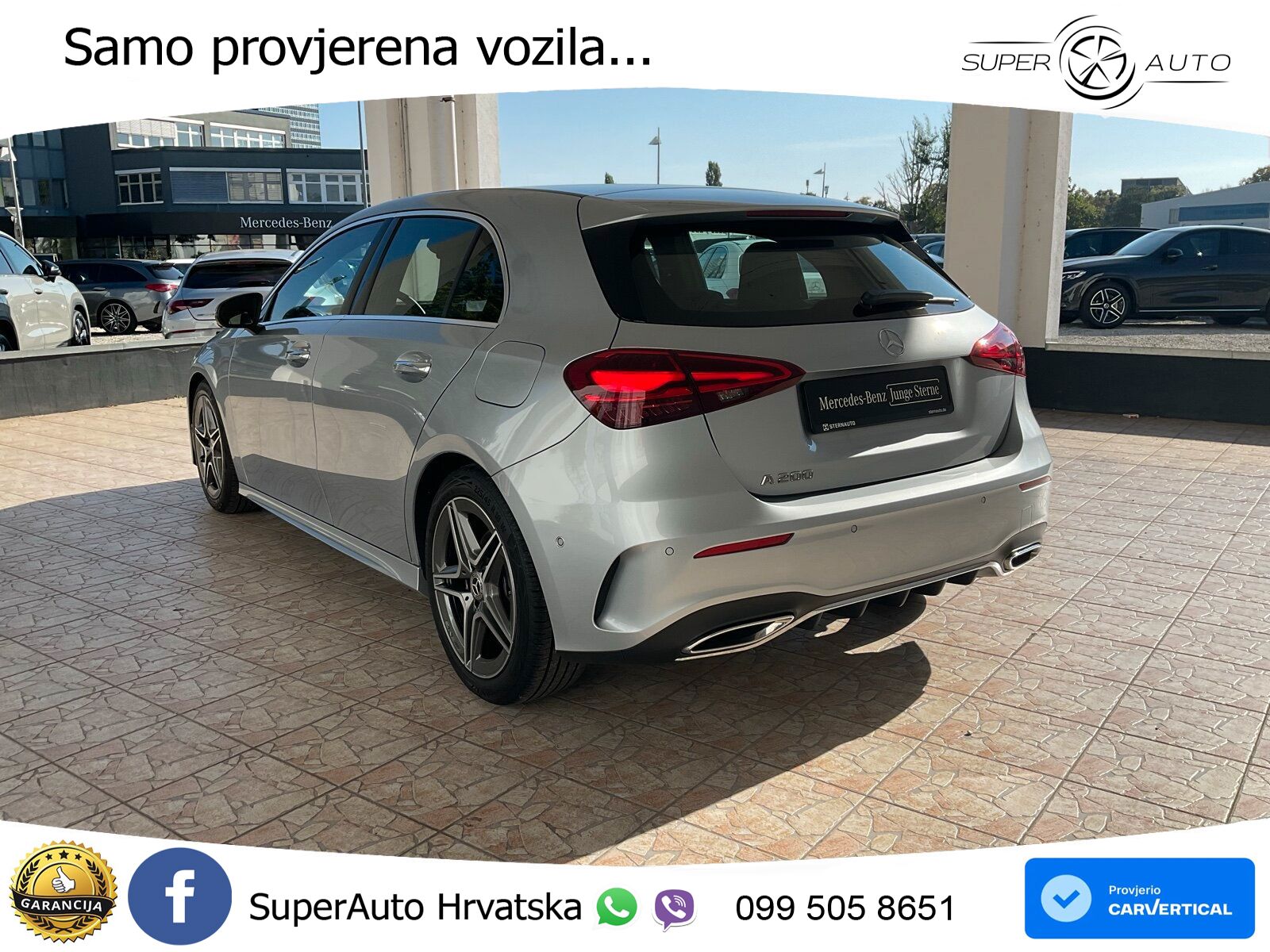 Mercedes-Benz A 200 7G-DCT AMG LED+GR SJED+ACC