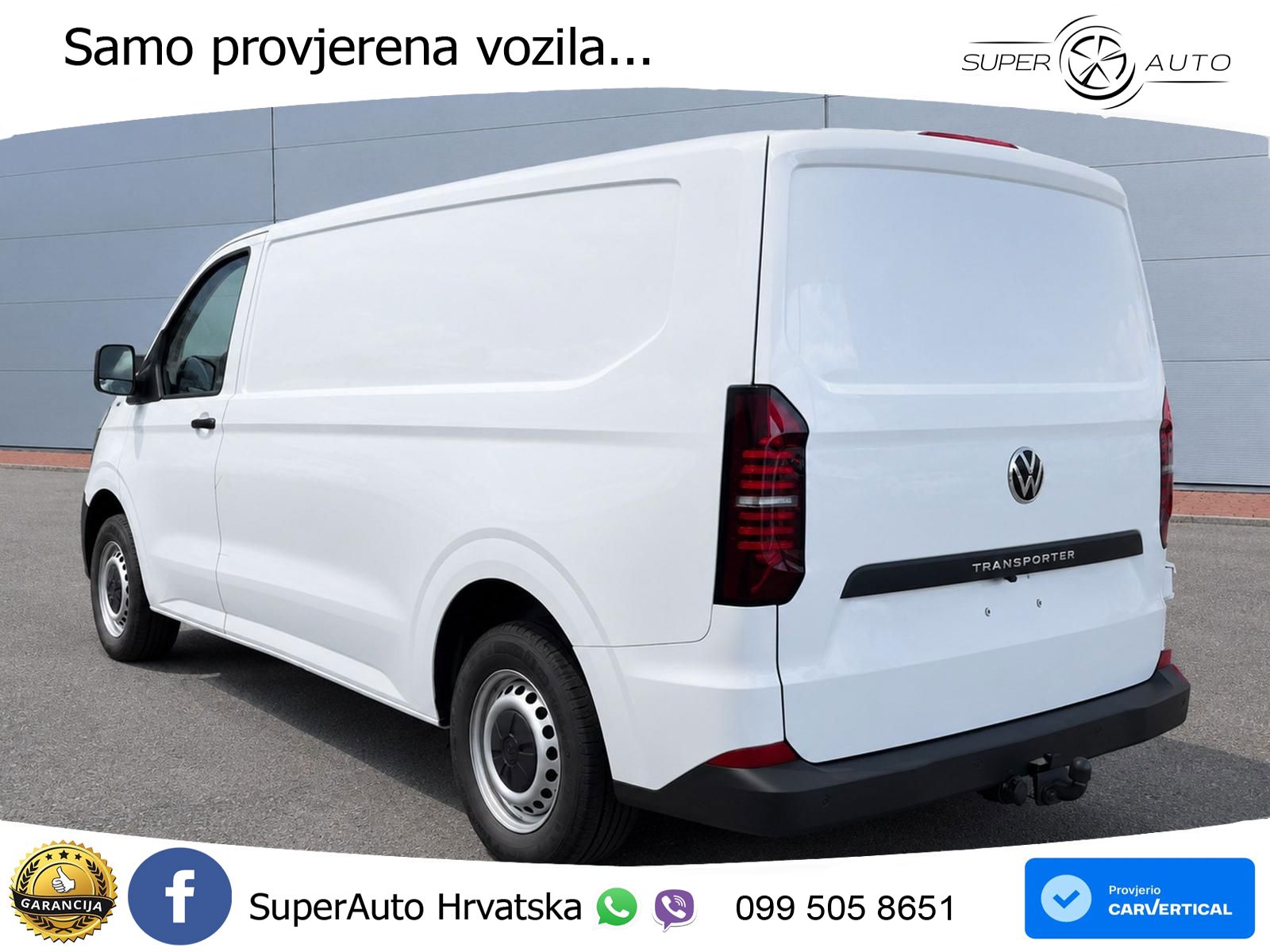 Volkswagen T7 Transporter KASTEN 2.0 TDI LR AHK KAM SITZH 150 KS