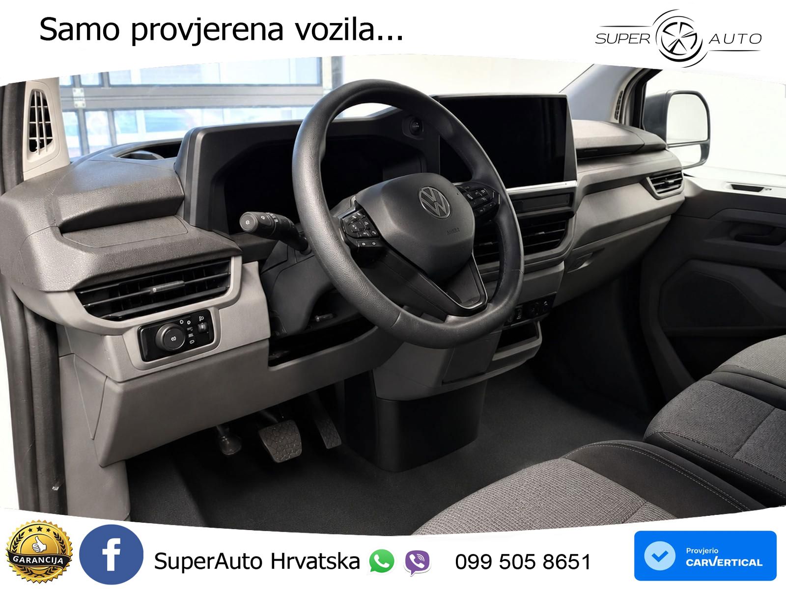 Volkswagen T7 Transporter KASTEN 2.0 TDI LR AHK KAM SITZH 150 KS