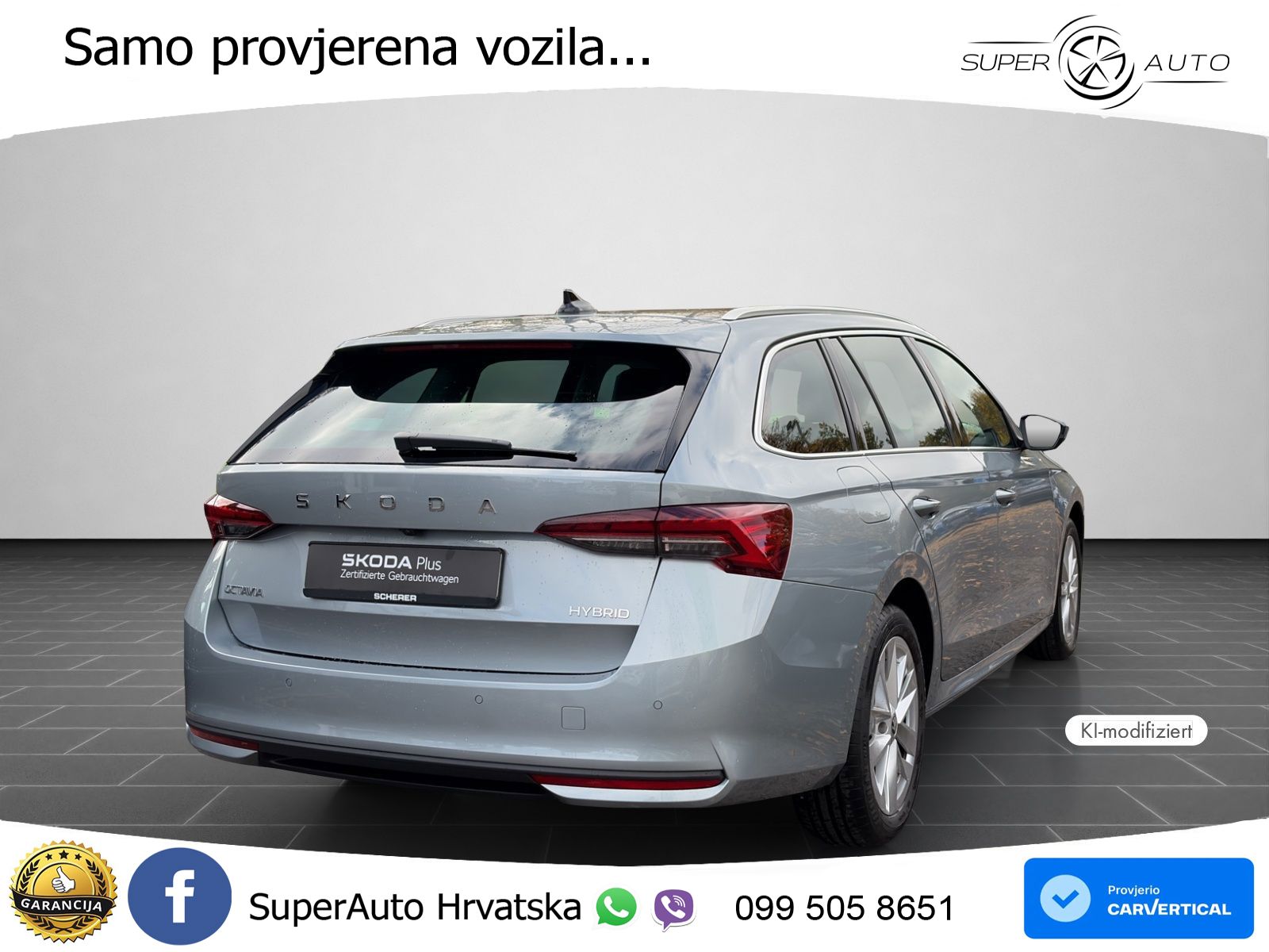 Škoda Octavia Combi 1.5 TSI (150 KS) DSG Selection LED+GR SJED+ACC