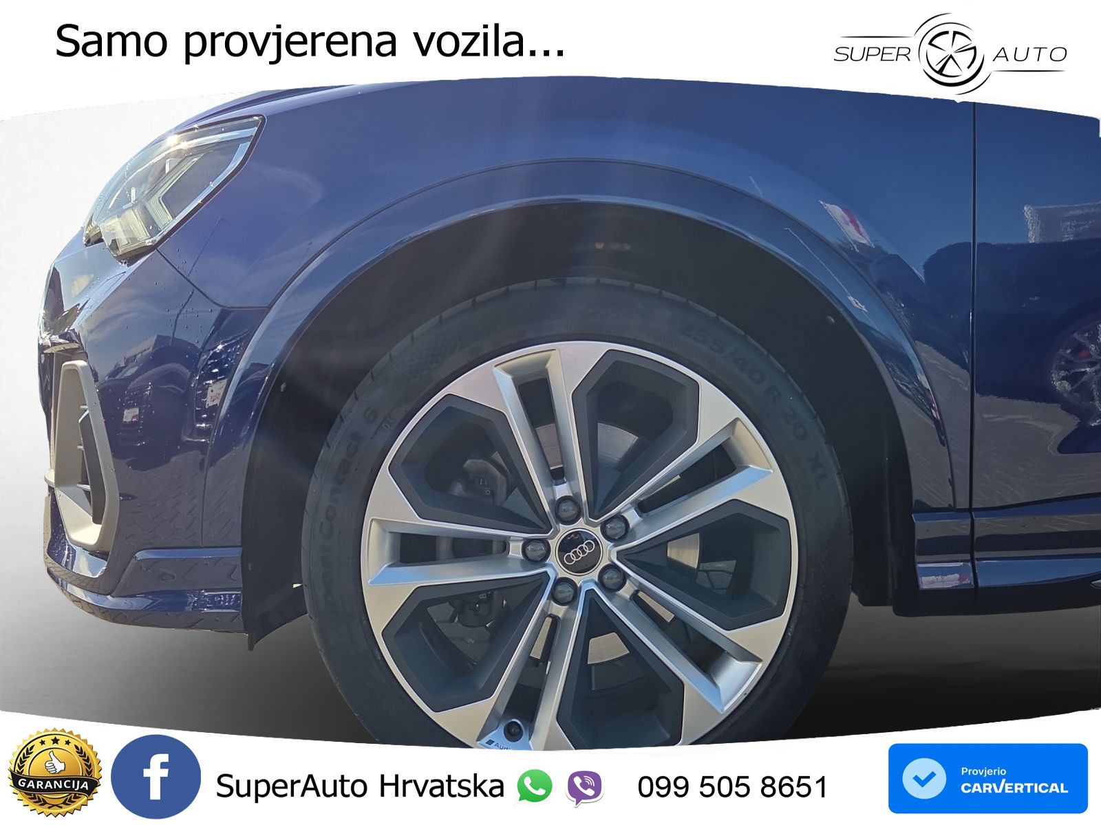 Audi Q3 40 TFSI (190 KS) quattro S tronic S line MATRIX+GR SJED+KAM