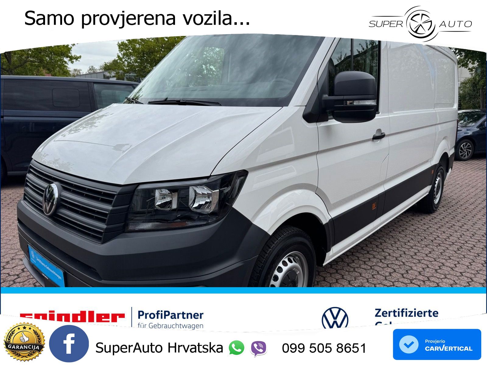 Volkswagen Crafter 35 Kasten L2H1 / Bluetooth, Klima, PDC 140 KS