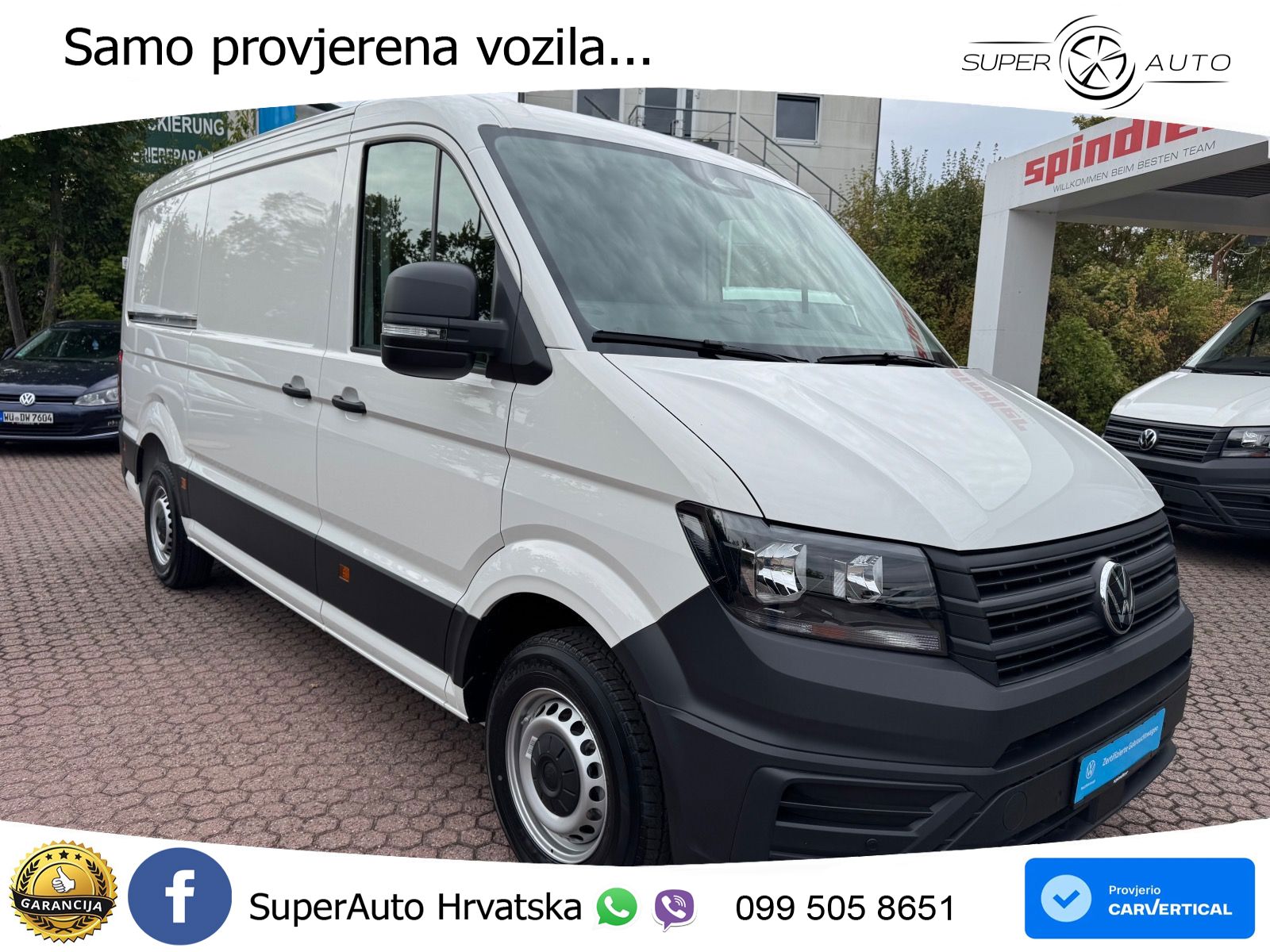 Volkswagen Crafter 35 Kasten L2H1 / Bluetooth, Klima, PDC 140 KS