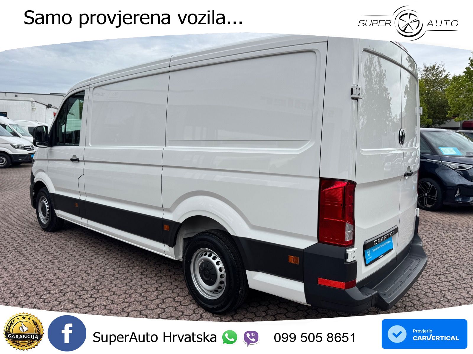 Volkswagen Crafter 35 Kasten L2H1 / Bluetooth, Klima, PDC 140 KS