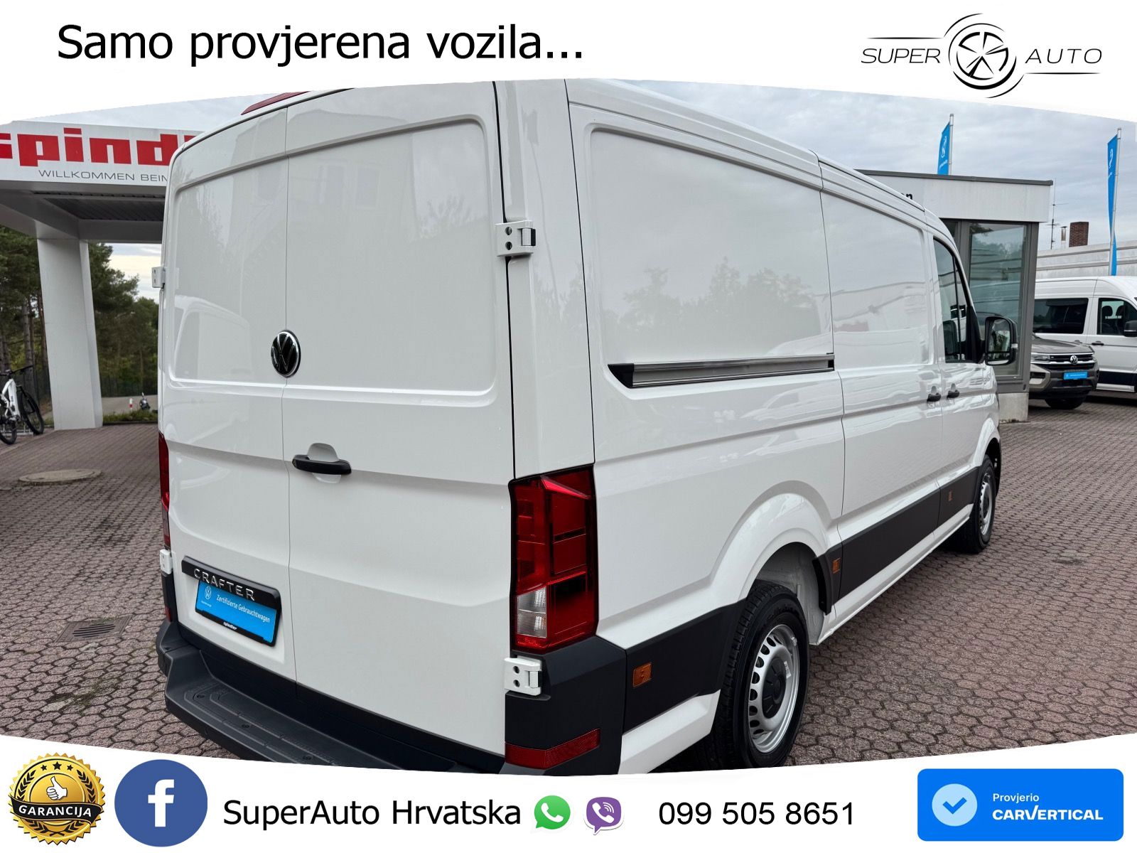 Volkswagen Crafter 35 Kasten L2H1 / Bluetooth, Klima, PDC 140 KS