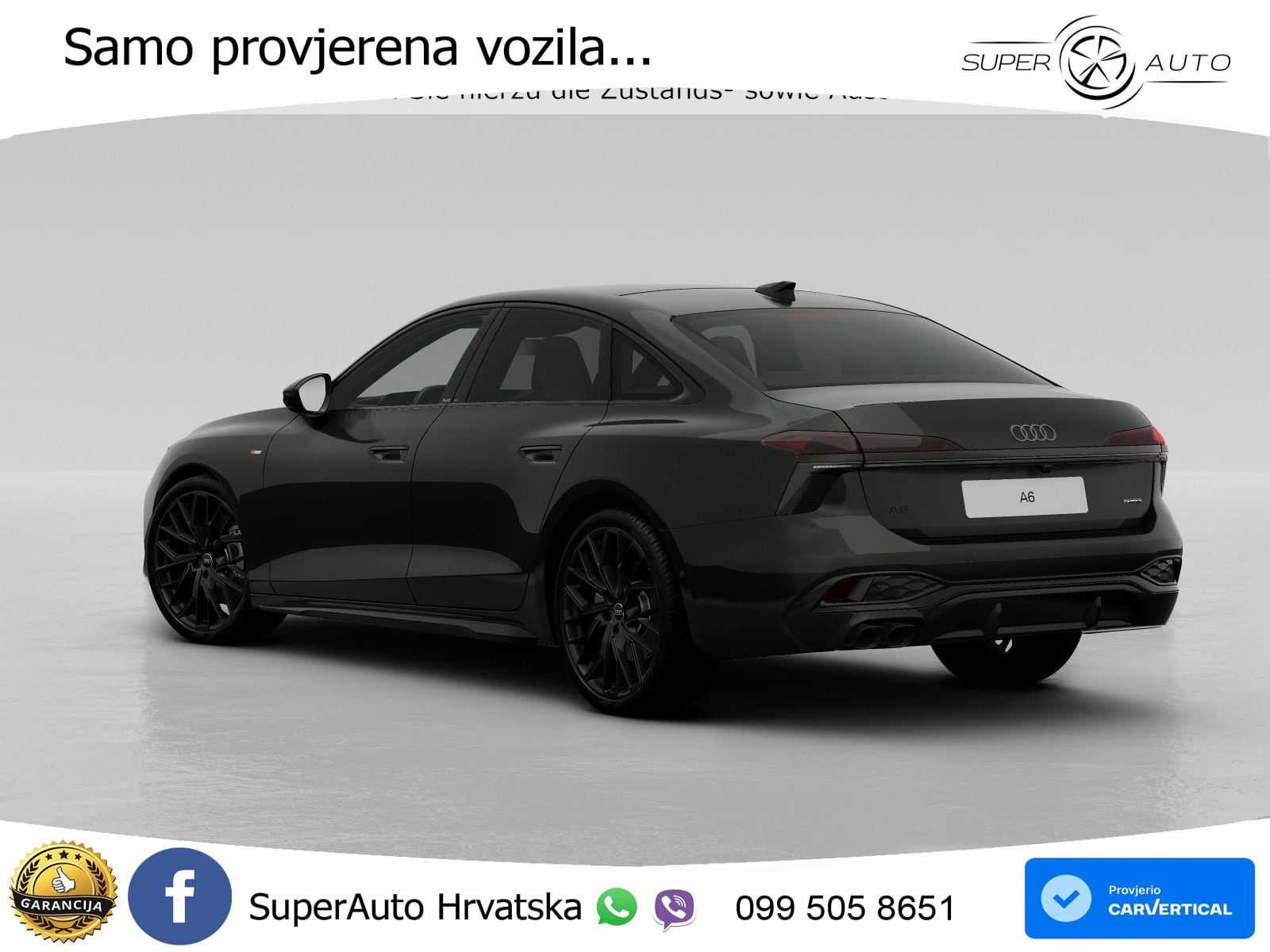 Audi A6 2.0 TDI (204 KS) quattro S tronic LED+GR SJED+ACC