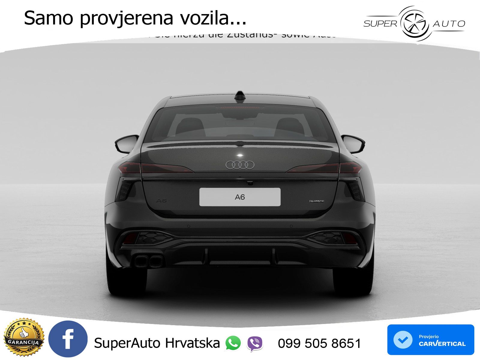 Audi A6 2.0 TDI (204 KS) quattro S tronic LED+GR SJED+ACC