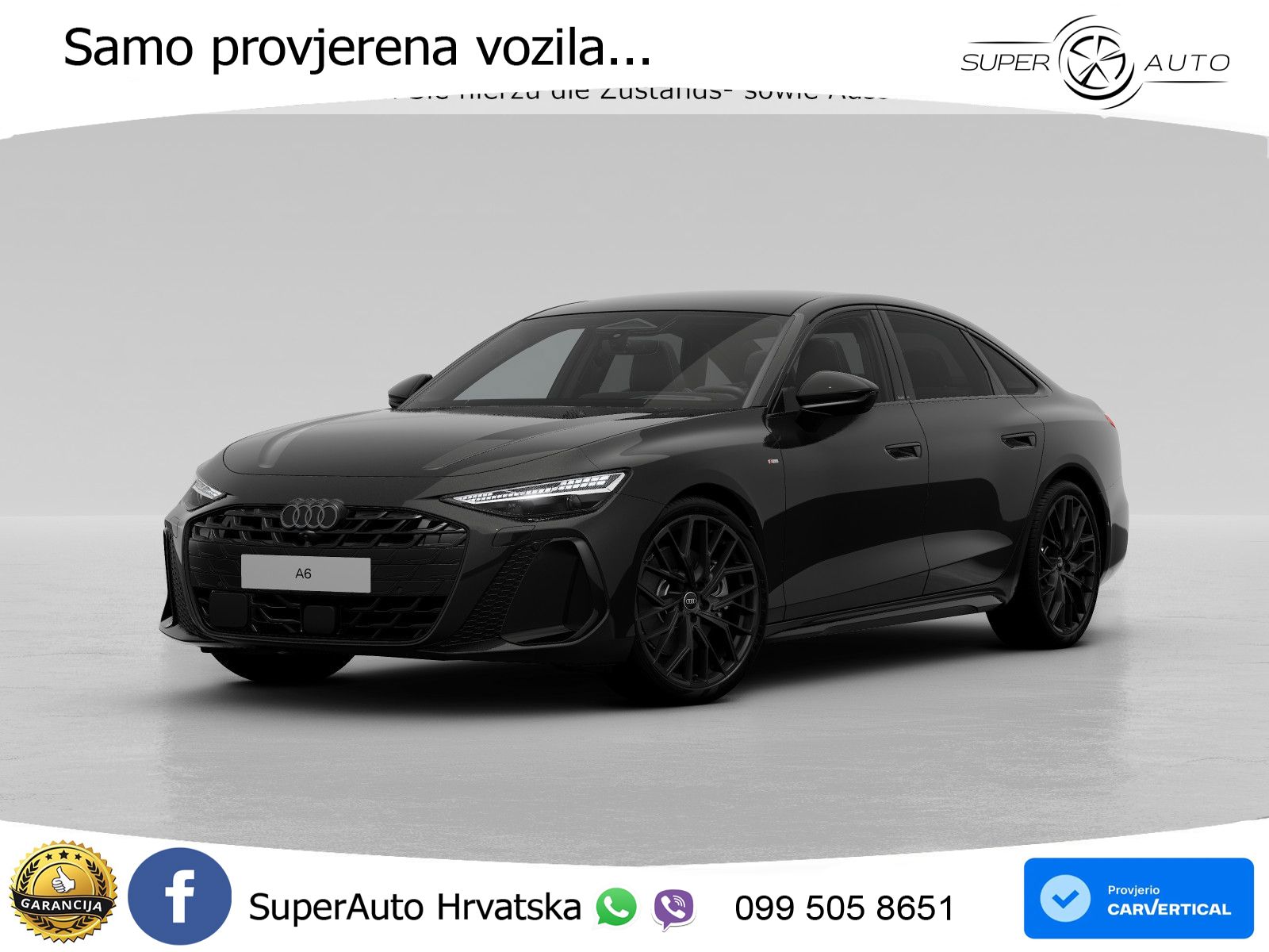 Audi A6 2.0 TDI (204 KS) quattro S tronic LED+GR SJED+ACC
