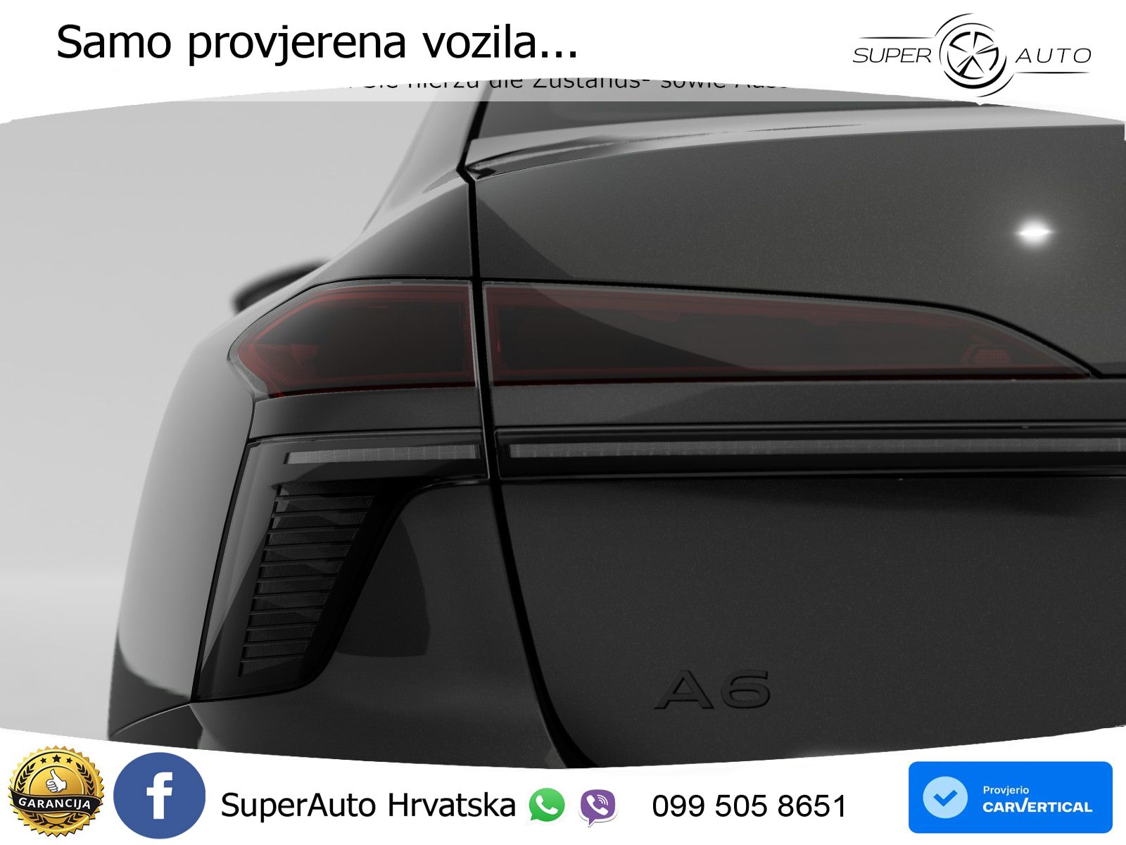 Audi A6 2.0 TDI (204 KS) quattro S tronic LED+GR SJED+ACC