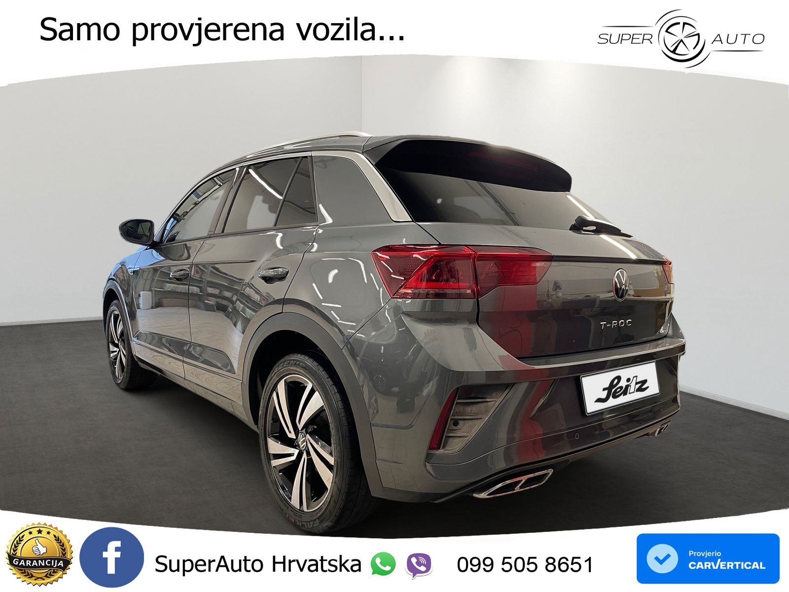 Volkswagen T-Roc I 2.0 TSI (190 KS) 4M DSG MATRIX+GR SJED+KAM