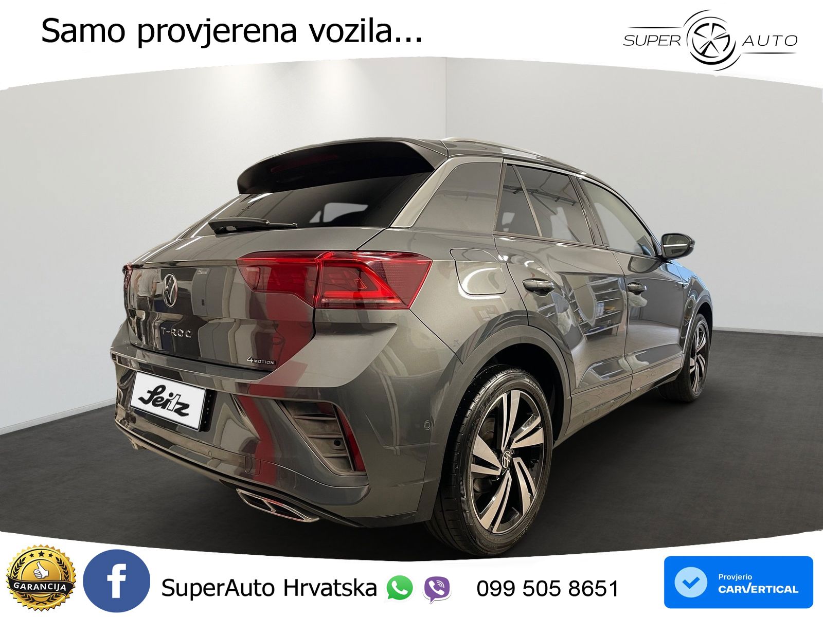 Volkswagen T-Roc I 2.0 TSI (190 KS) 4M DSG MATRIX+GR SJED+KAM