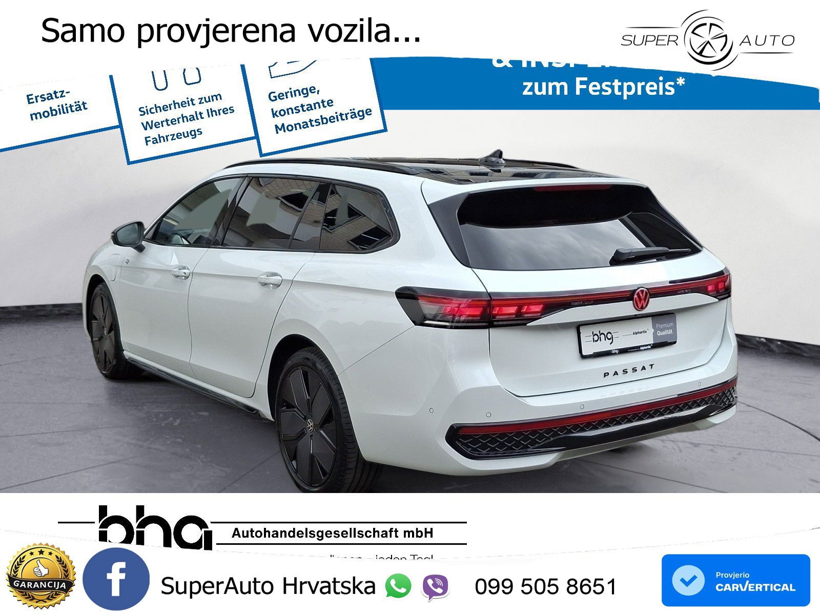 Volkswagen Passat Variant 1.5 TSI (272 KS) eHybrid DSG R-Line LED+GR SJED+ACC