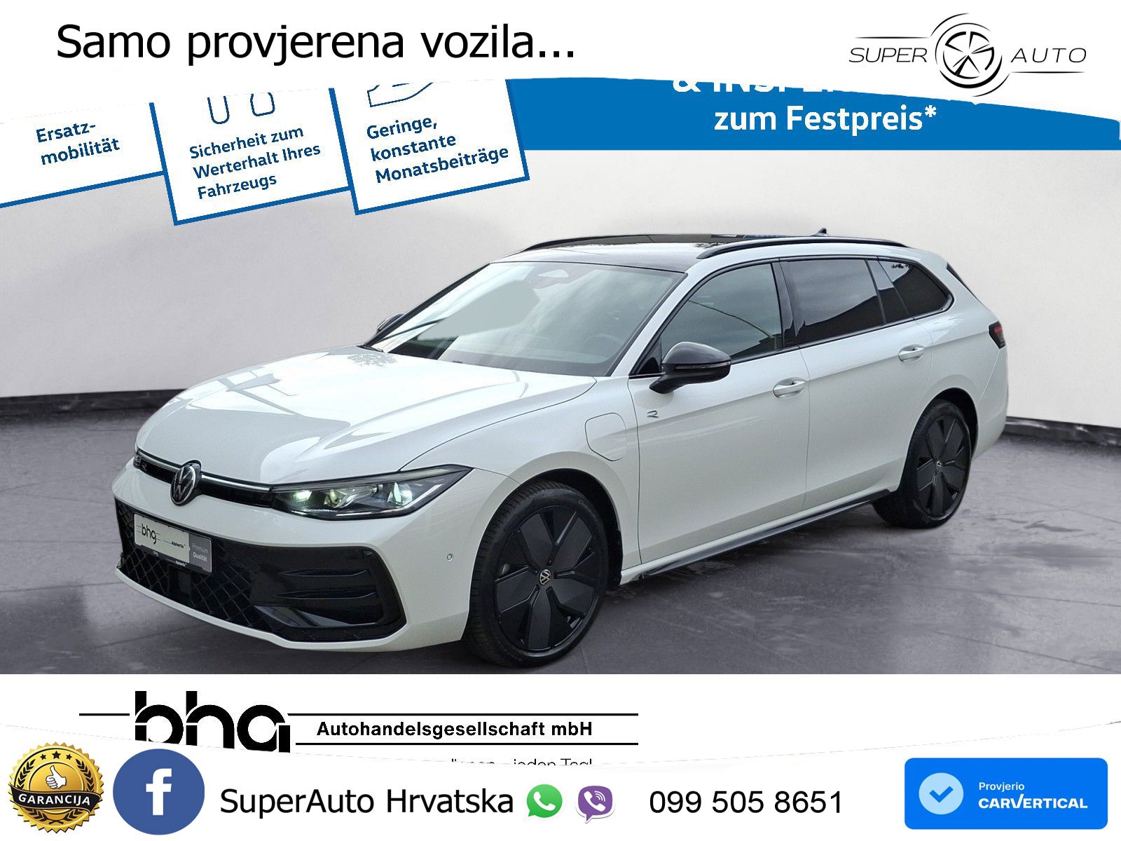 Volkswagen Passat Variant 1.5 TSI (272 KS) eHybrid DSG R-Line LED+GR SJED+ACC