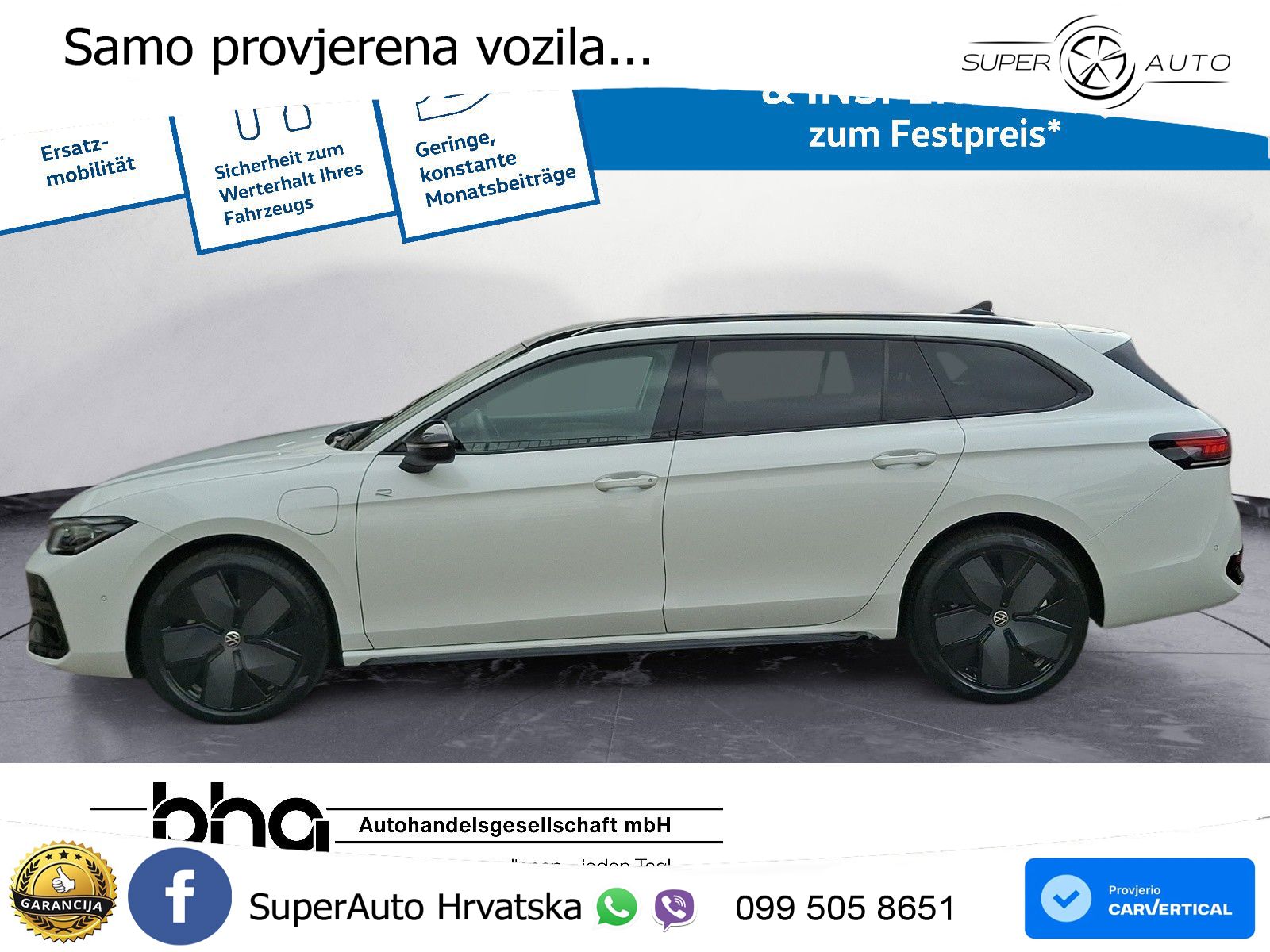 Volkswagen Passat Variant 1.5 TSI (272 KS) eHybrid DSG R-Line LED+GR SJED+ACC