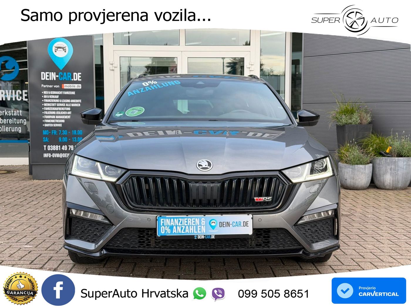 Škoda Octavia Combi RS 2.0 TSI (245 KS) DSG