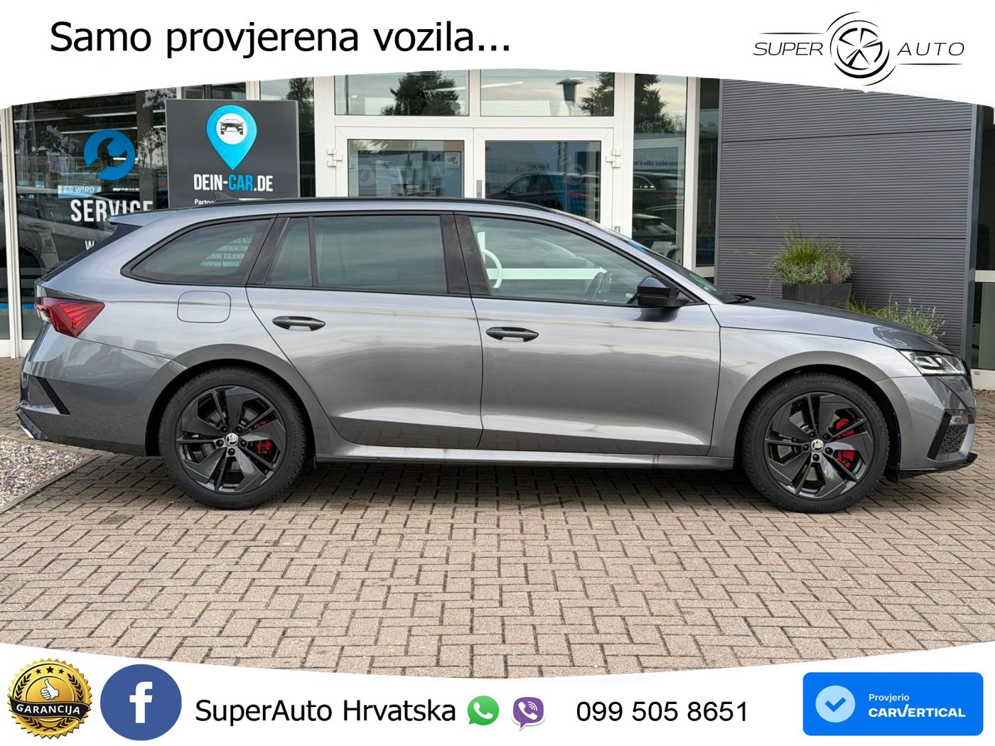 Škoda Octavia Combi RS 2.0 TSI (245 KS) DSG