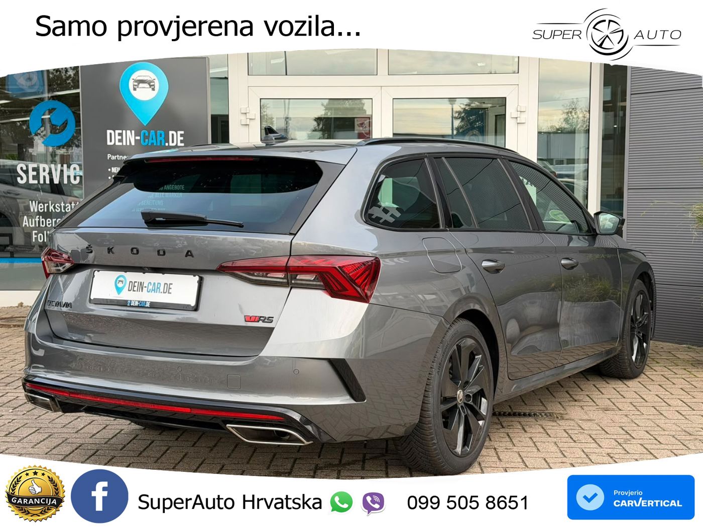 Škoda Octavia Combi RS 2.0 TSI (245 KS) DSG