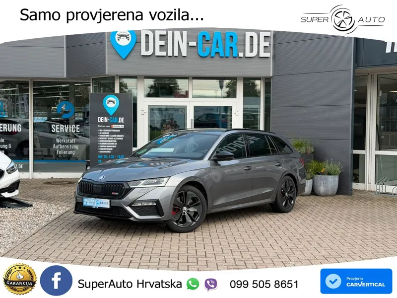 Škoda Octavia Combi RS 2.0 TSI (245 KS) DSG